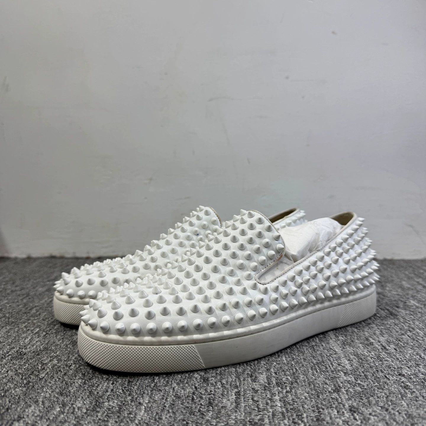 Christian Louboutin Christian Louboutin Studded Loafers 40 Size US 7 / EU 40 - 1 Thumbnail