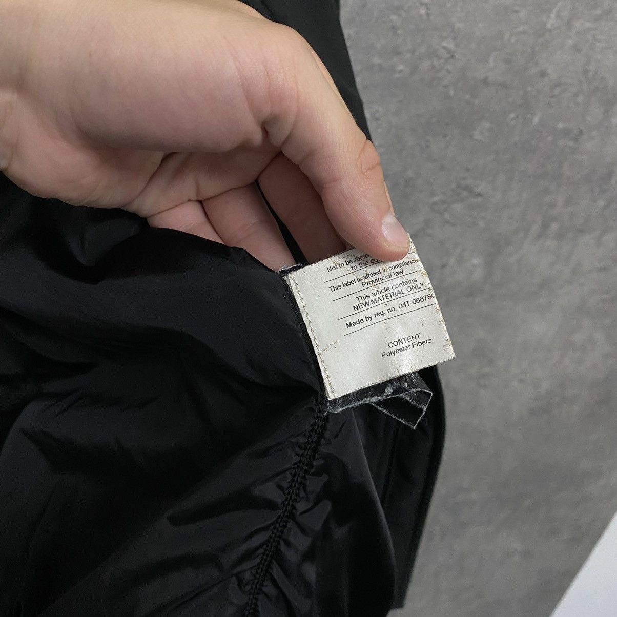 Prada Nylon Red Tab Black Bomber Jacket