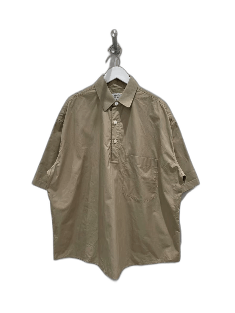 Hermes Hermes Short Sleeve Polo Shirt Size US M / EU 48-50 / 2 - 1 Thumbnail