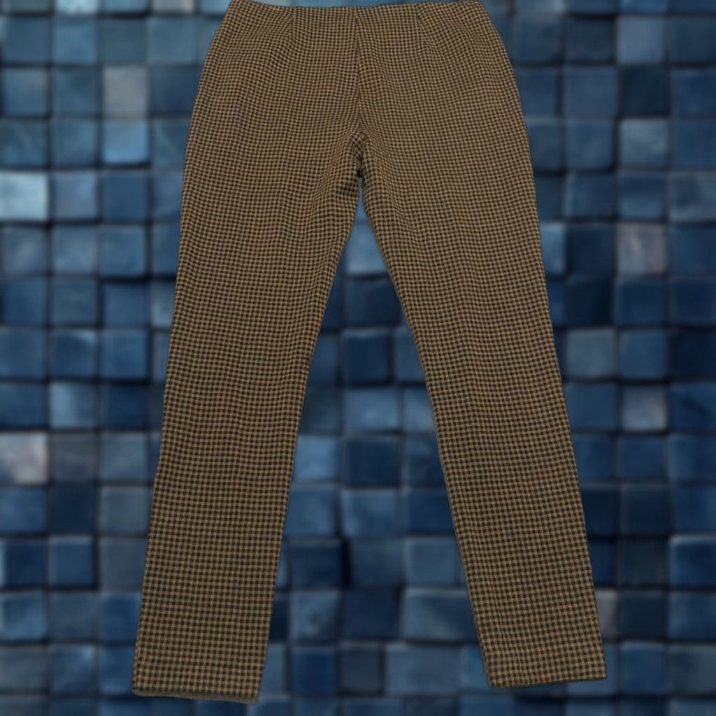 J. Jill **J. Jill Medium Brown Plaid Ankle Leggings** User: J. Jill Medium Brown Plaid Ankle Leggings Size 32" / US 10 / IT 46 - 1 Thumbnail