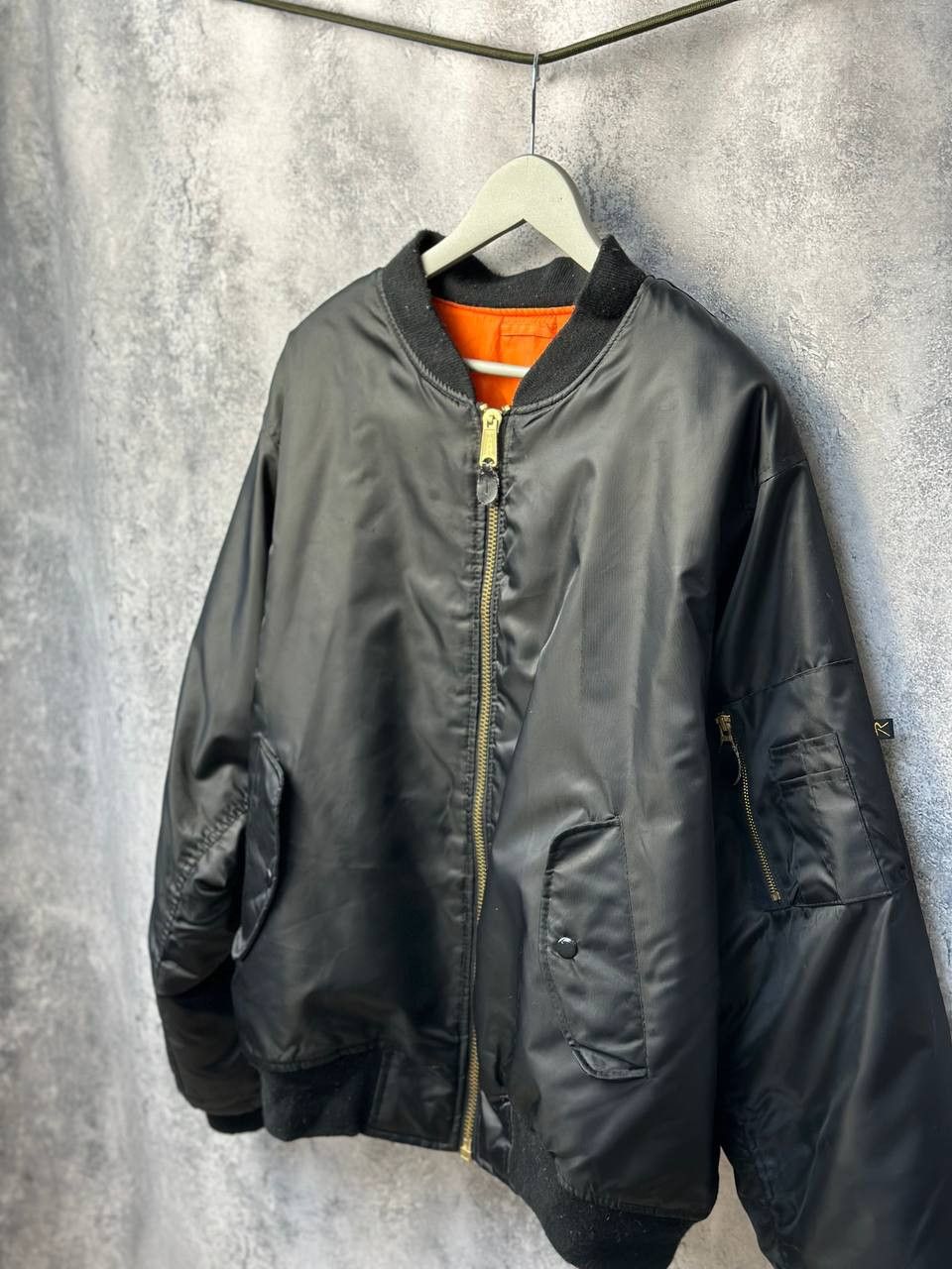 Other MA-1 Bomber Jacket Puffer Lining Classic Style Reversible Size US L / EU 52-54 / 3 - 2 Thumbnail