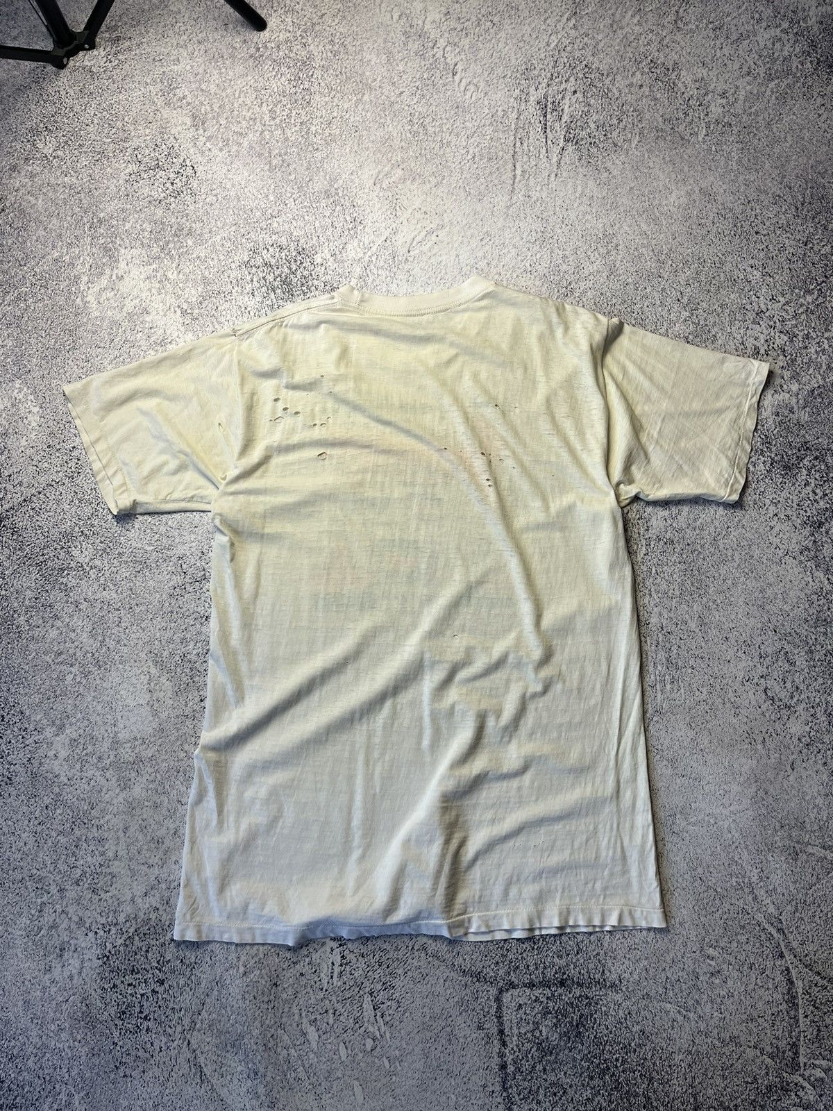 Vintage Vintage 1989 THE FAMILY CAT tom verlaine artwork t-shirts Size US XL / EU 56 / 4 - 20 Thumbnail