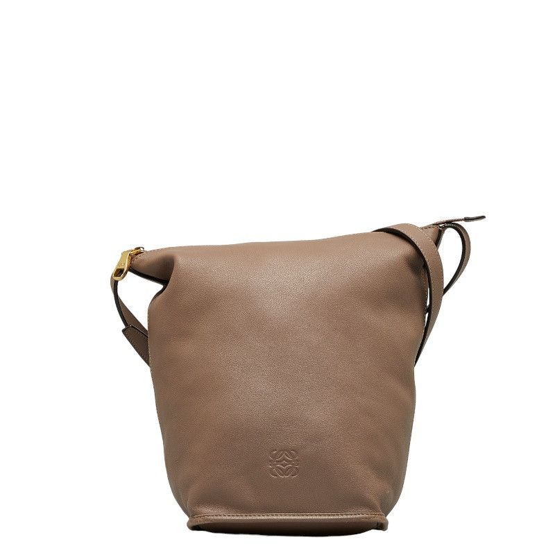 image of Loewe Leather Crossbody Bag in Brown, Women's