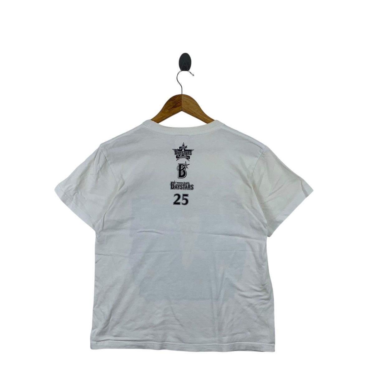 Vintage YOKOHAMA DENA BAYSTARS Yoshitomo Tsutsugo Tee Shirt Top Size US S / EU 44-46 / 1 - 4 Thumbnail