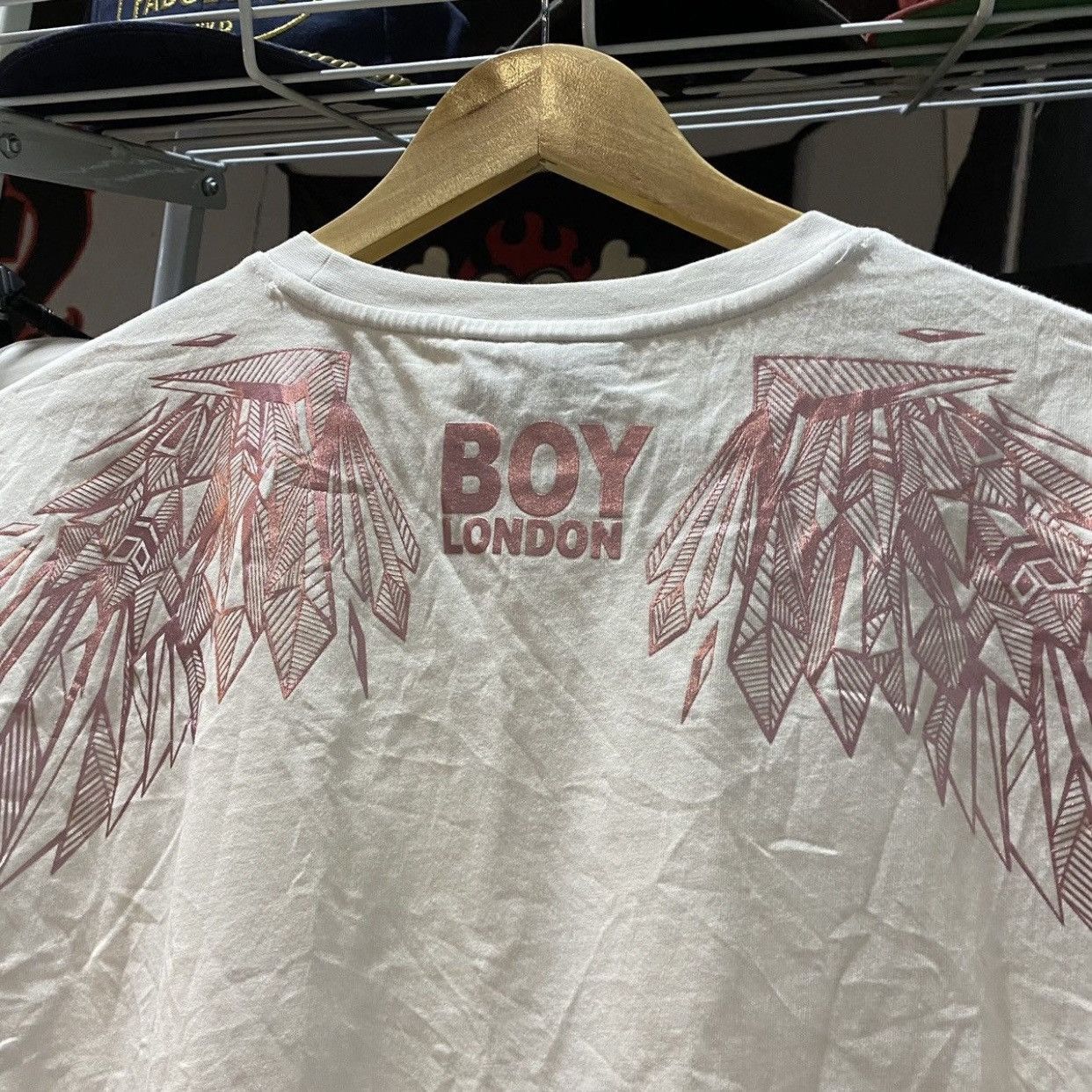 Boy London Boy London Eagle Wings Graphic T-Shirt - Y2K Streetwear Size US S / EU 44-46 / 1 - 8 Thumbnail