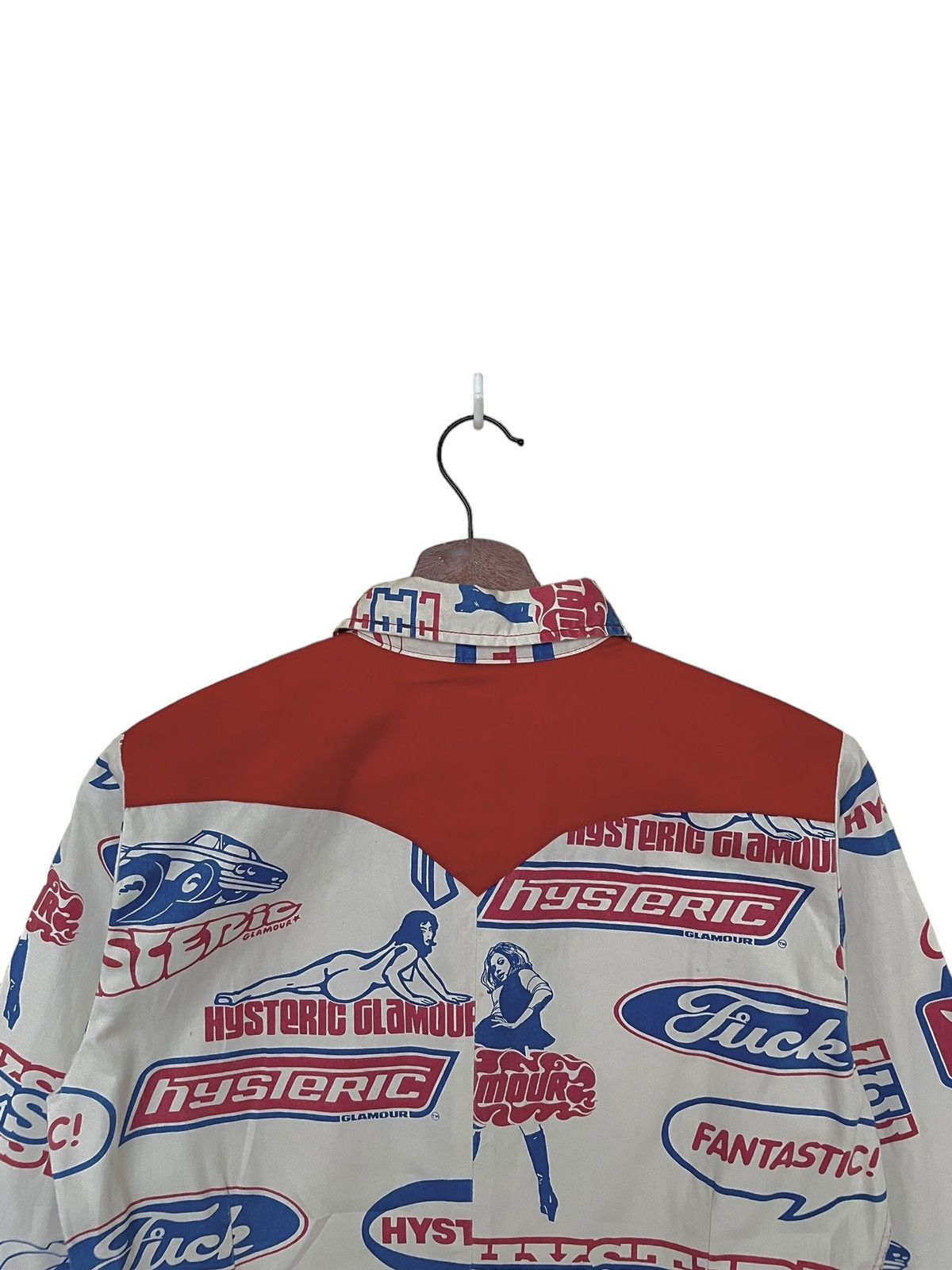 Hysteric Glamour × Japanese Brand Vintage Brand Hysteric Glamour Fullprint Shirt 1990s Size US M / EU 48-50 / 2 - 7 Thumbnail