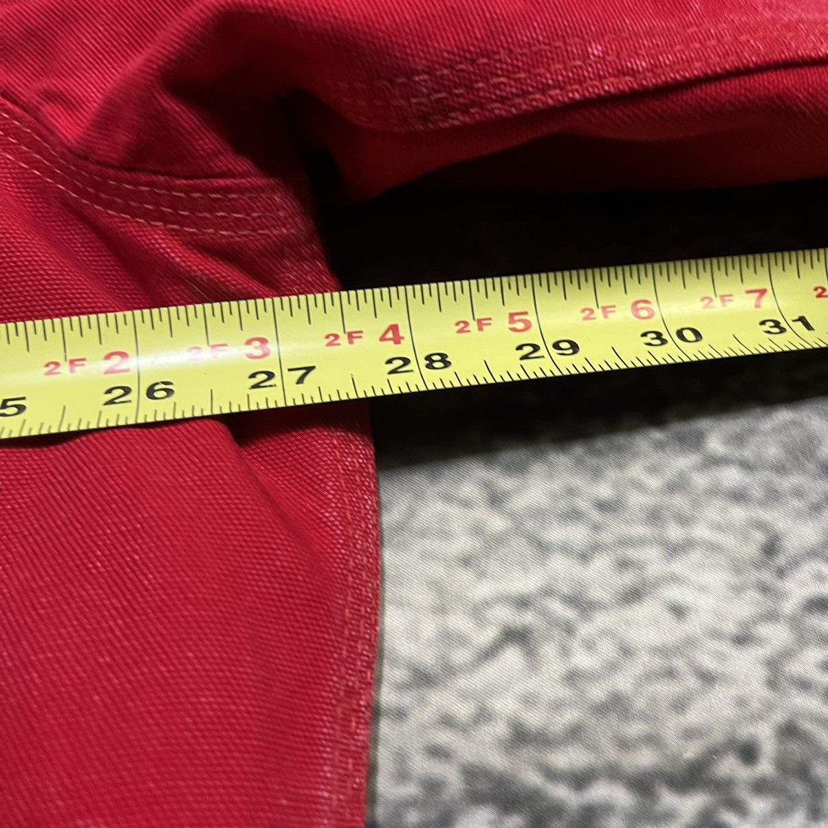 Carhartt Vintage Carhartt Jacket Thermal Lined Workwear Red XL Size US XL / EU 56 / 4 - 9 Thumbnail