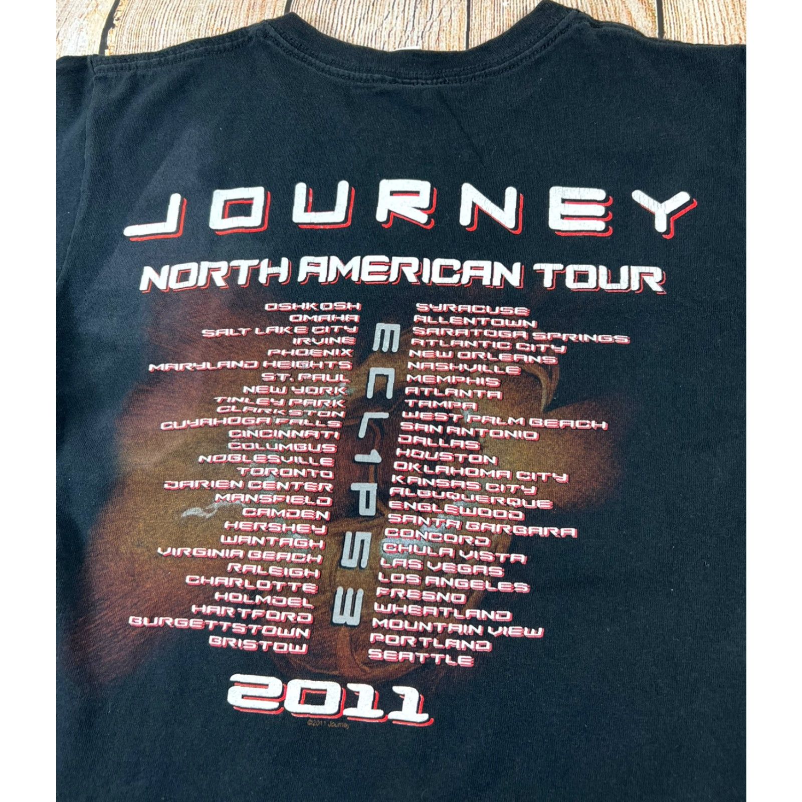 Anvil Anvil T-Shirt Eclipse North American Tour Black Short Sleeve Size S Mens Size US S / EU 44-46 / 1 - 8 Thumbnail