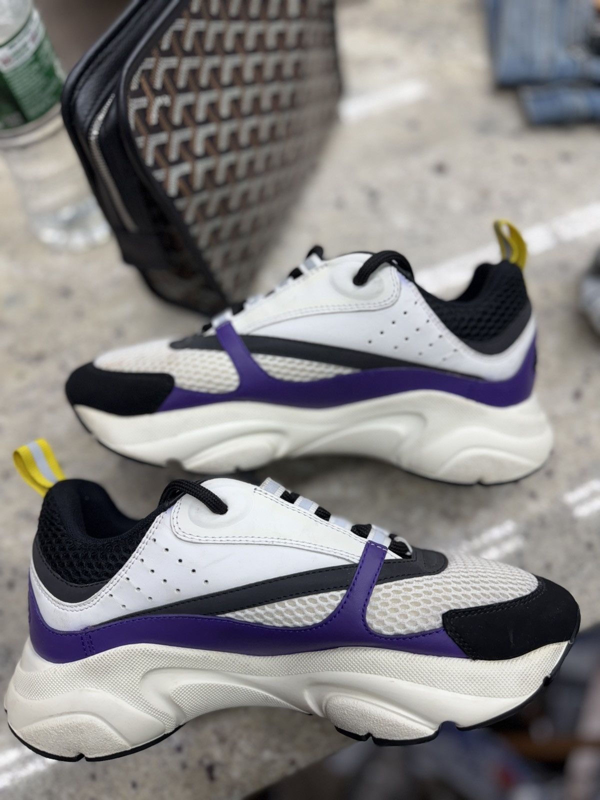 Dior Christian Dior Purple B22 Runners Size US 9 / IT 39 - 2 Thumbnail