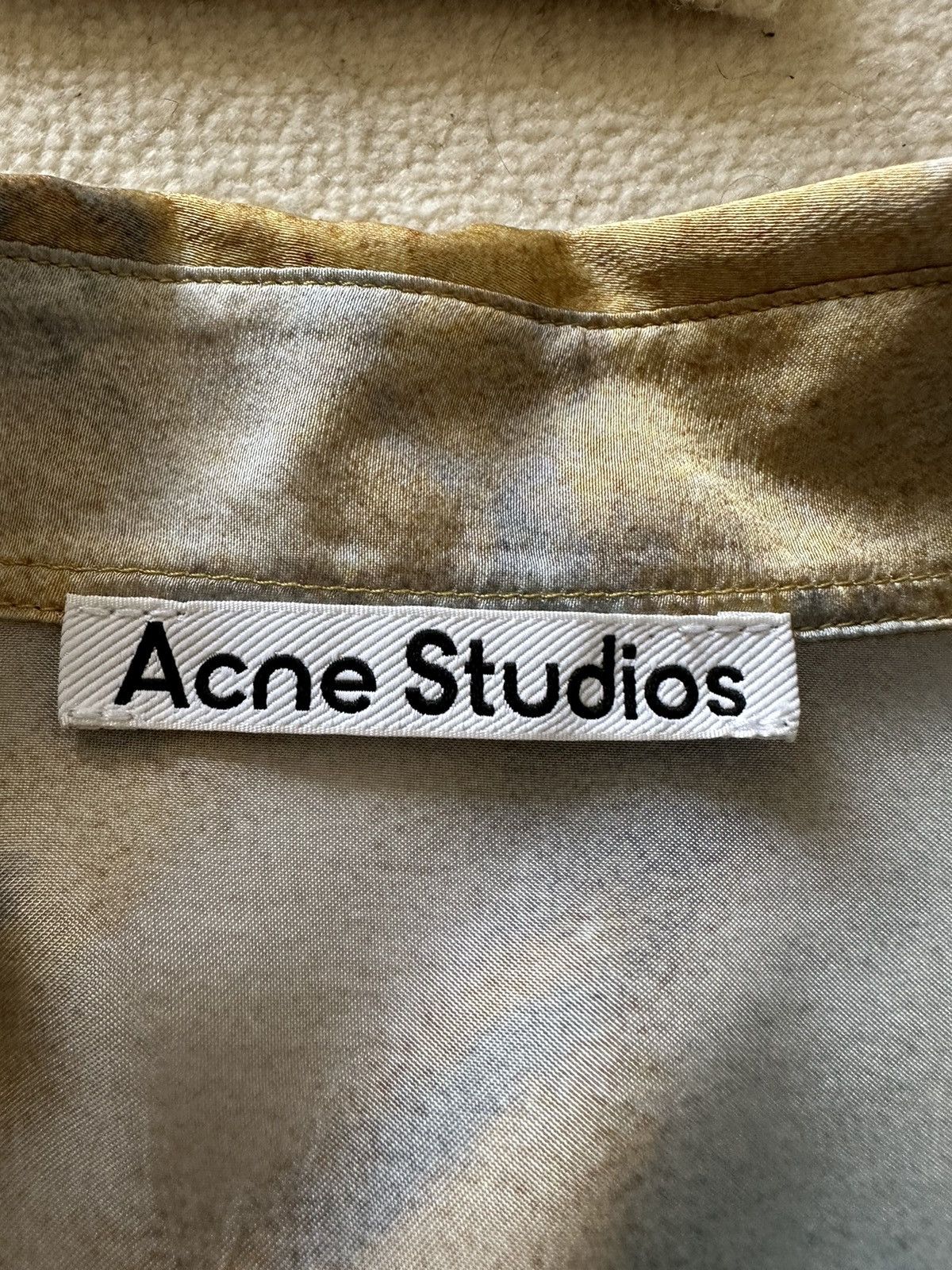 Acne Studios Rare Acne Studios Karen Kilimnik pink bow shirt oversized Size US L / EU 52-54 / 3 - 18 Thumbnail