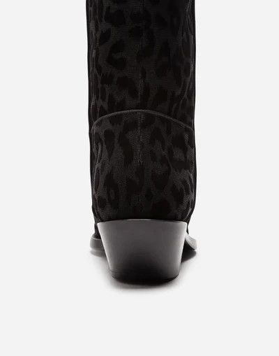 Dolce & Gabbana o1y0825 Cowboy Ankle Boots in Black Size US 5 / IT 35 - 3 Thumbnail
