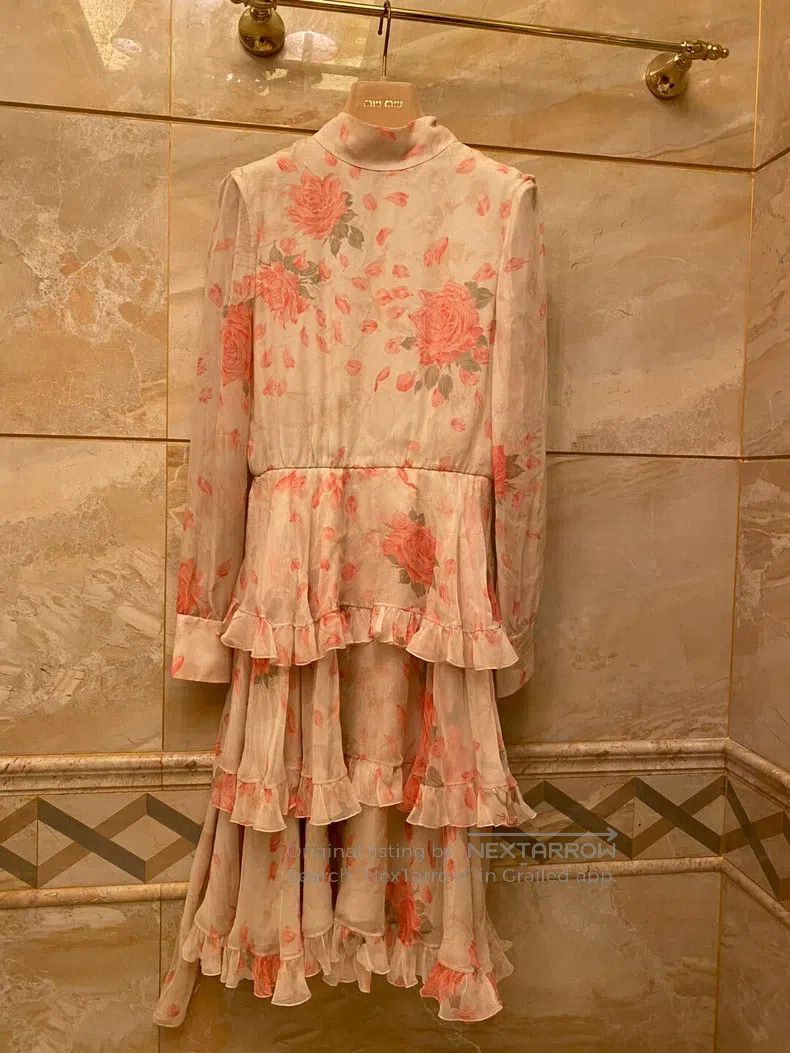 Valentino Valentino Floral dress Size S / US 4 / IT 40 - 1 Thumbnail