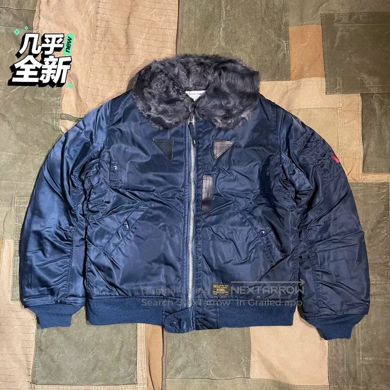 Wtaps Wtaps Cotton jacket with fur trim Size US L / EU 52-54 / 3 - 1 Thumbnail