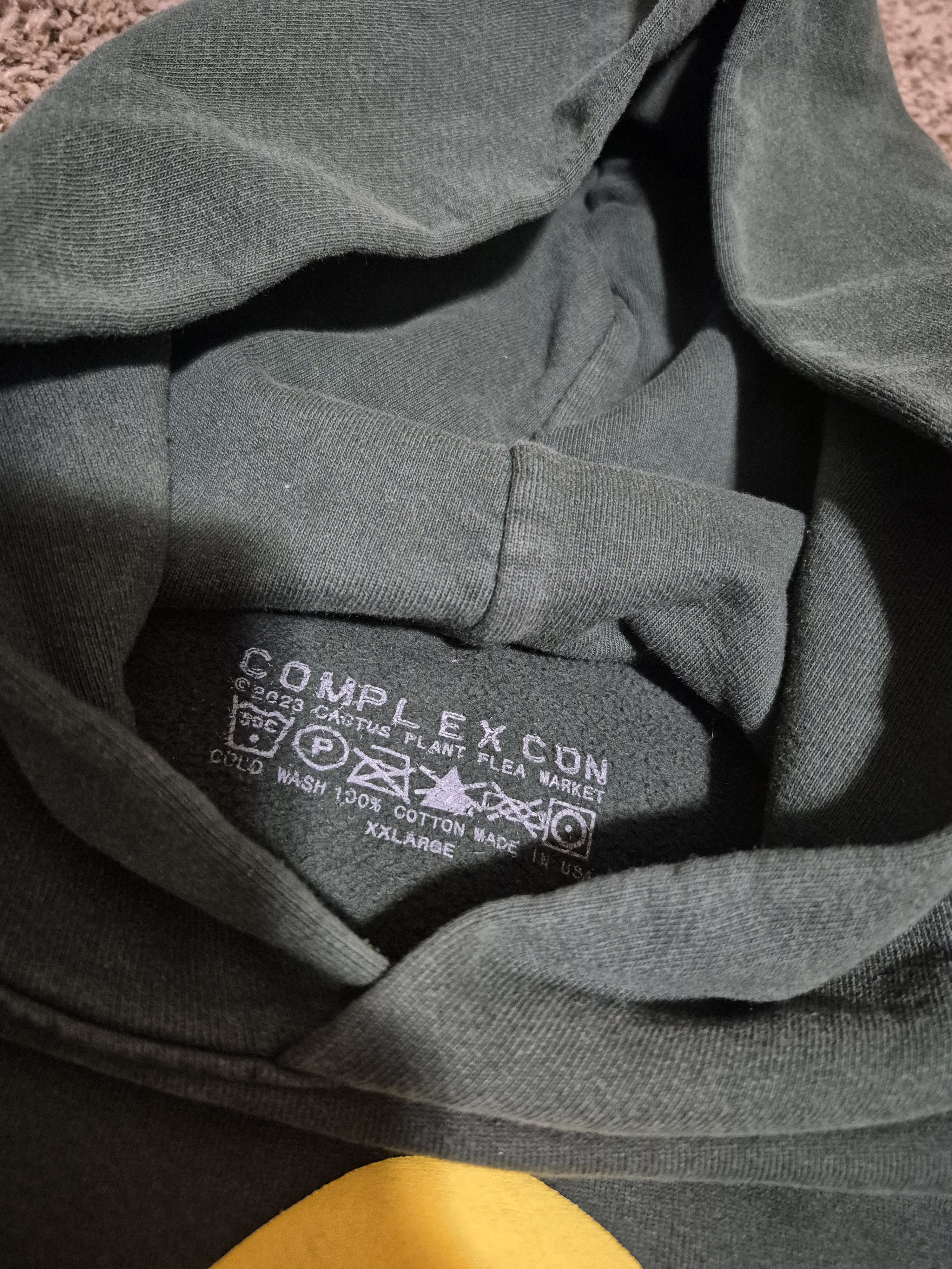 Cactus Plant Flea Market × Complex CPFM COMPLEXCON HOODIE Size US XXL / EU 58 / 5 - 4 Thumbnail