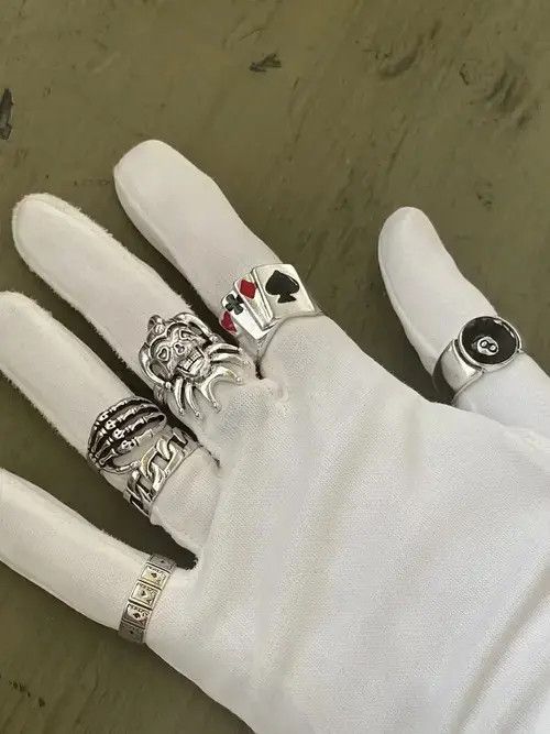 Jewelry × Vintage Punk ring Size ONE SIZE - 4 Thumbnail