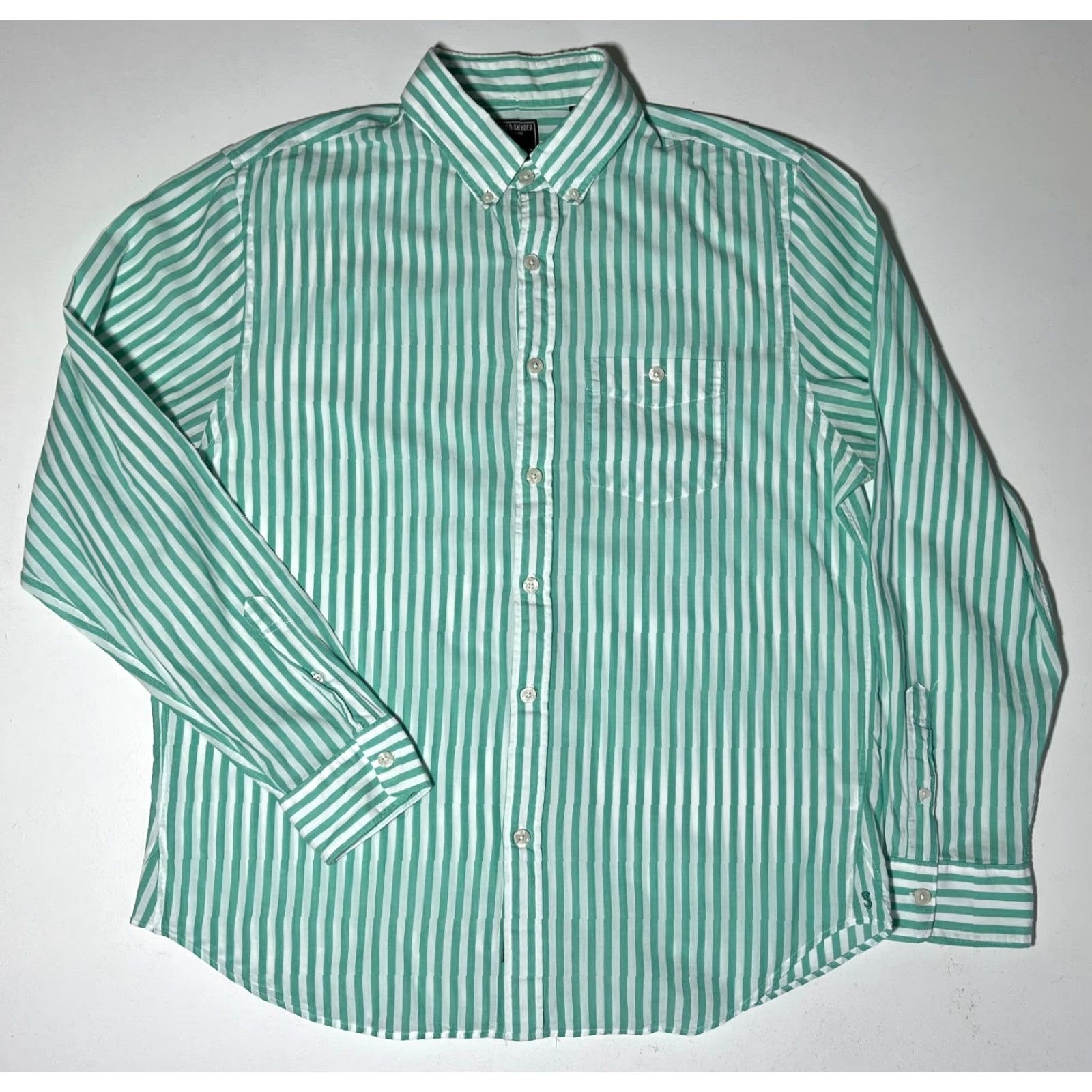Todd Snyder Todd Snyder NY Striped Shirt Mens L Cotton Shirt Dress Shirt Multicolor Long Sleeve Size US L / EU 52-54 / 3 - 4 Thumbnail