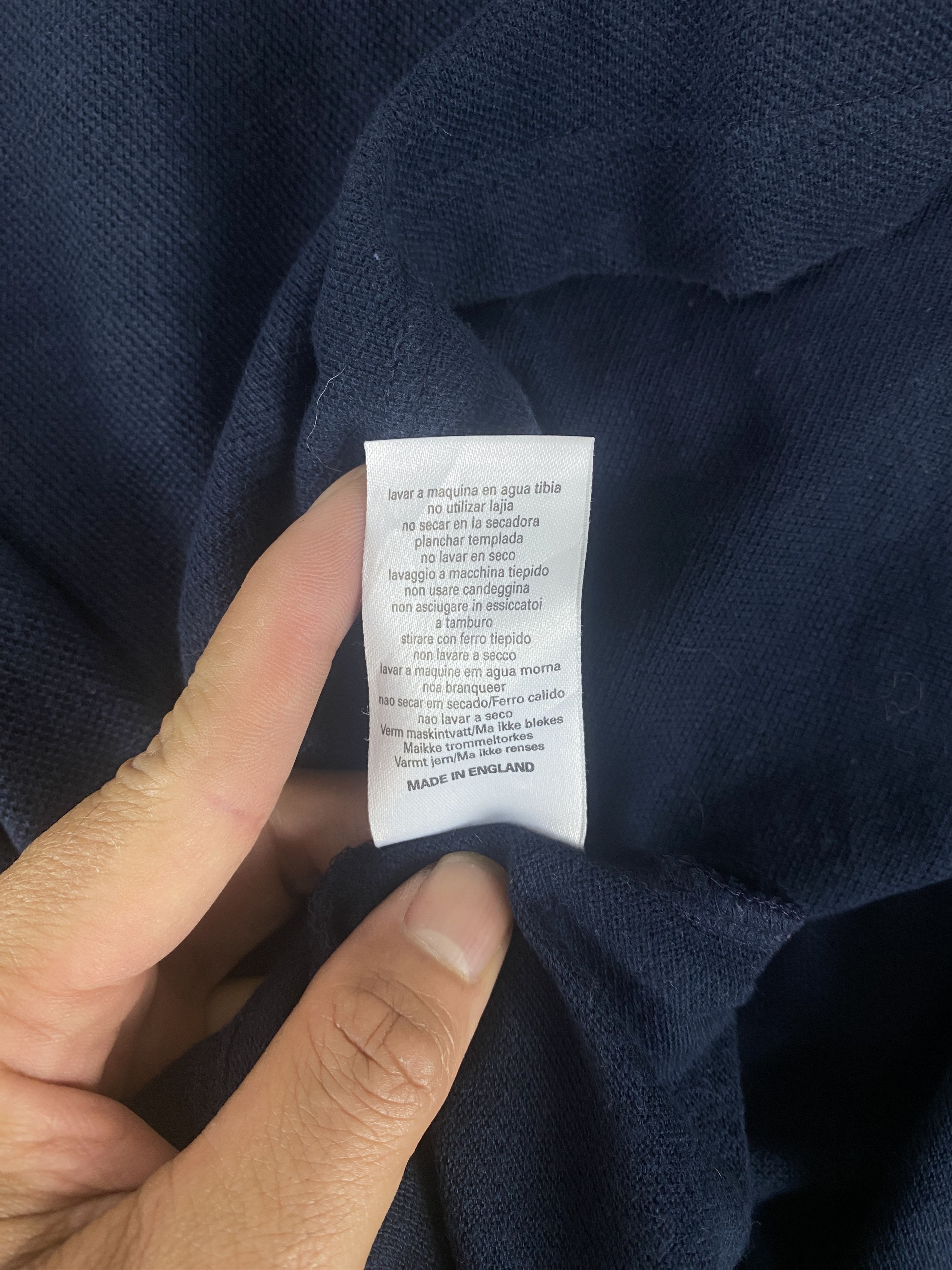Burberry Burberry's Polo shirt (T130) Size US S / EU 44-46 / 1 - 8 Thumbnail