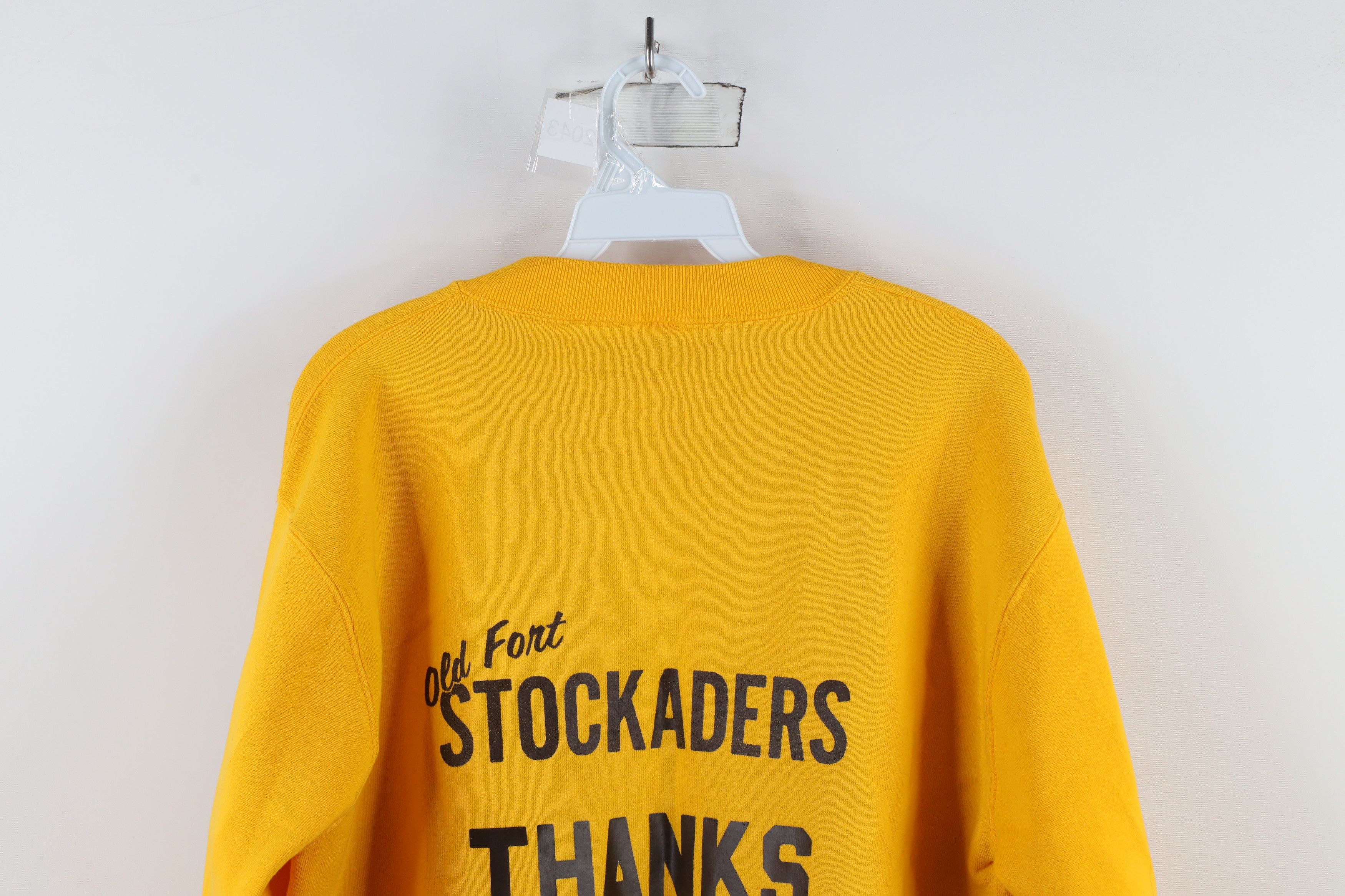 Russell Athletic × Vintage Vintage 80s Russell Athletic Stockaders Football Sweatshirt Size US M / EU 48-50 / 2 - 13 Thumbnail
