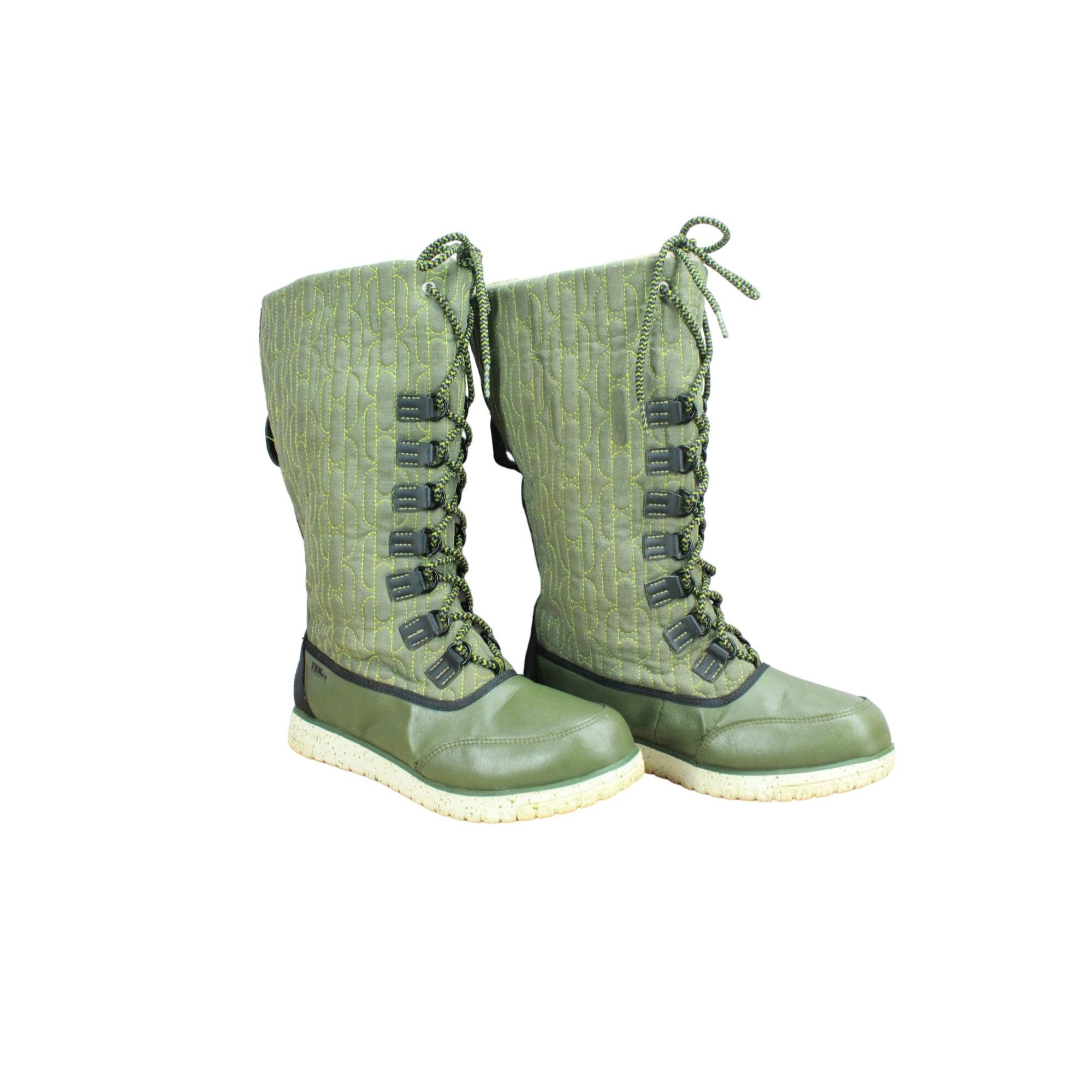 L.L. Bean LL Bean Women's Quilted Insulated Pac Tall Boots Size US 7 / IT 37 - 3 Thumbnail