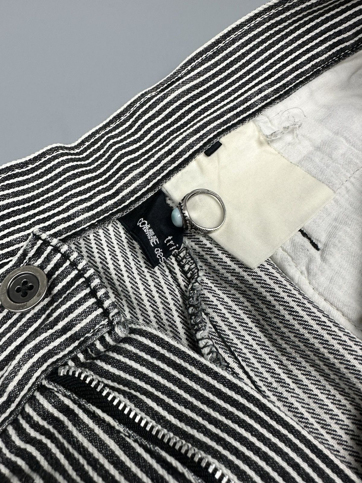 Comme des Garcons Vintage Comme des Garcons Tricot Stripes Pants Size US 31 - 11 Thumbnail