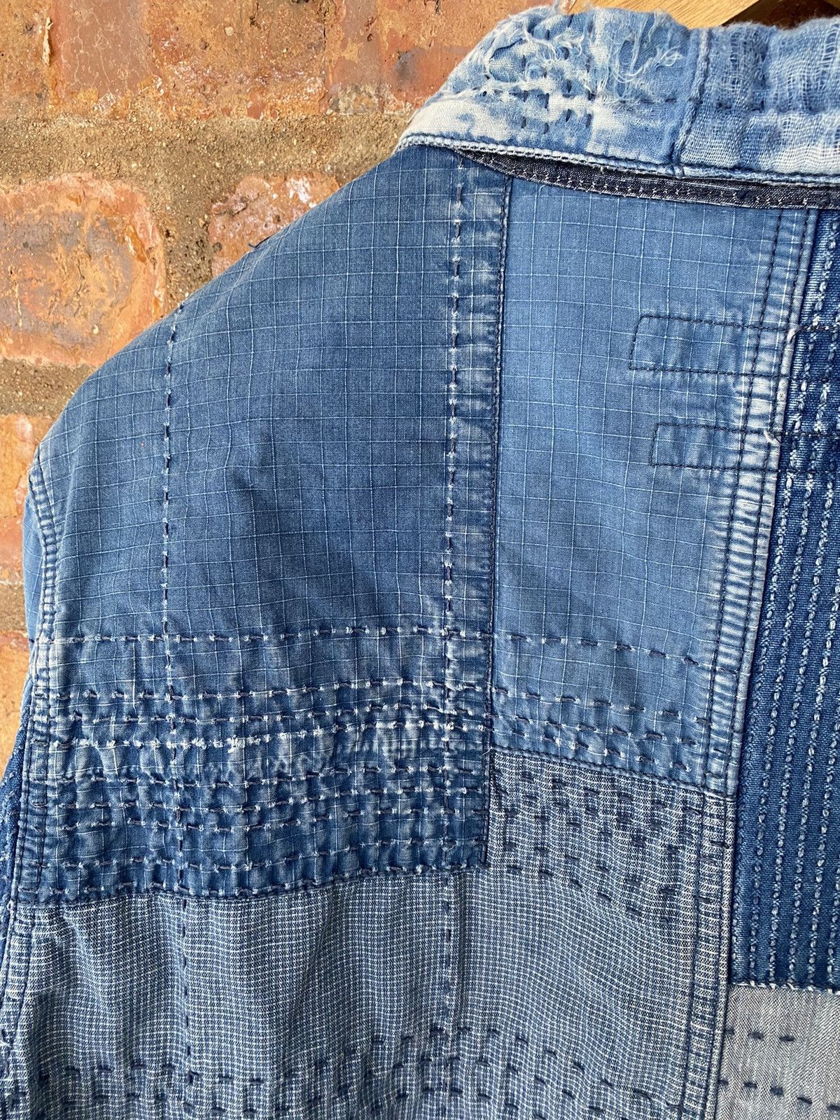 FDMTL Iconic Sashiko Boro Jacket 10 Year Wash Size US L / EU 52-54 / 3 - 20 Thumbnail