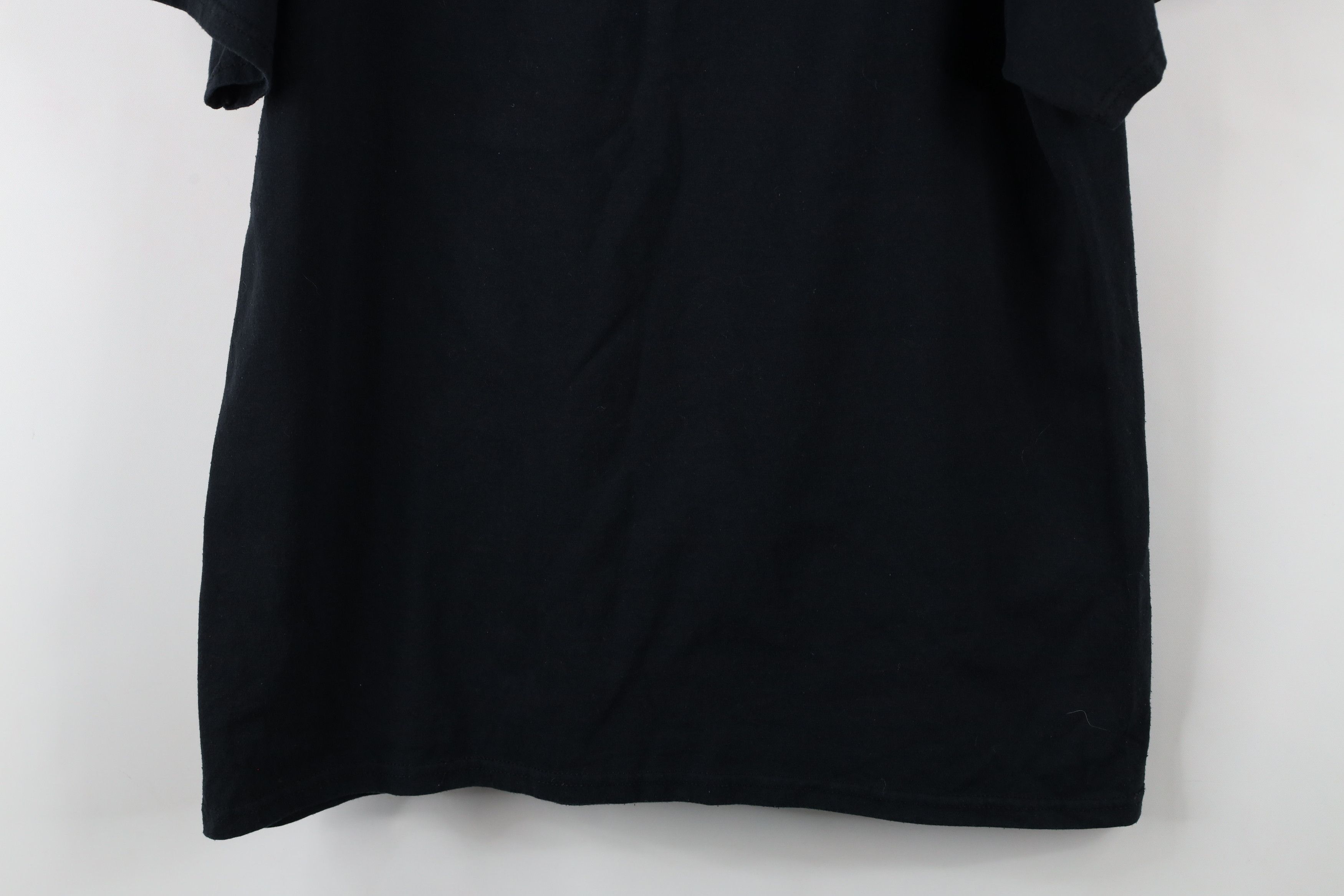 Vintage Vintage 90s Spell Out USA Flag Jeep Motors T-Shirt Black Size US L / EU 52-54 / 3 - 8 Thumbnail