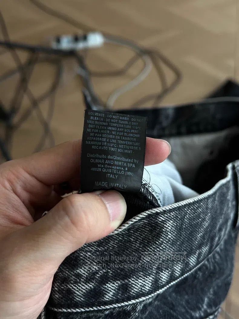 Martine Rose Martine Rose size l Black Water Ripple Denim Pants Size US 28 / EU 44 - 7 Thumbnail