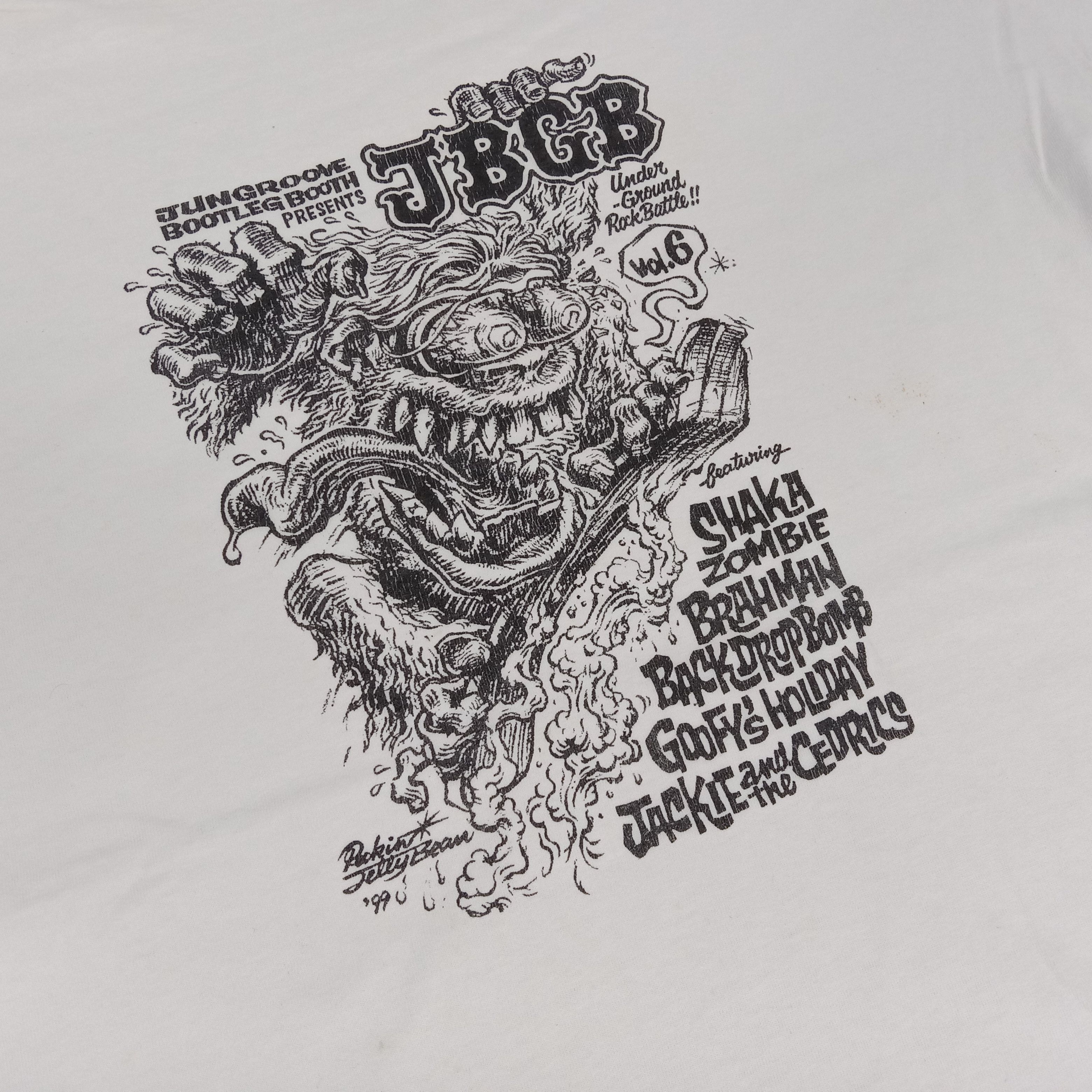 Vintage Jungroove Bootleg Booth Japanese Style Tshirt Size US XL / EU 56 / 4 - 2 Thumbnail