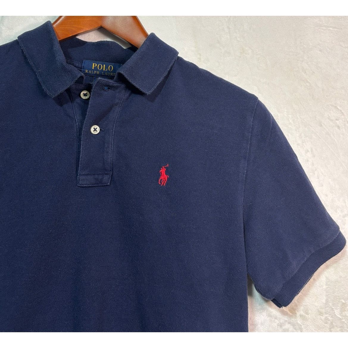 Polo Ralph Lauren Boy's L (14/16) | POLO Ralph Lauren Navy Pique Polo Shirt Size US XXS / EU 40 - 4 Thumbnail
