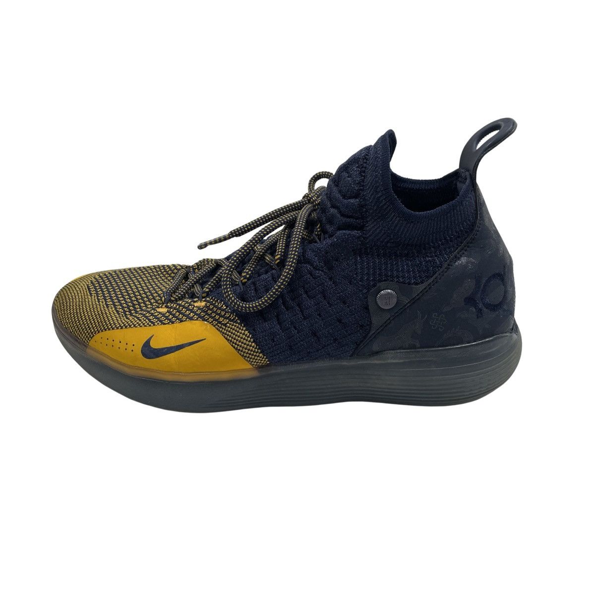 image of 2018 Nike Kd 11 Chinese Zodiac Size 11 Basketball Shoes in Gold Navy, Men's