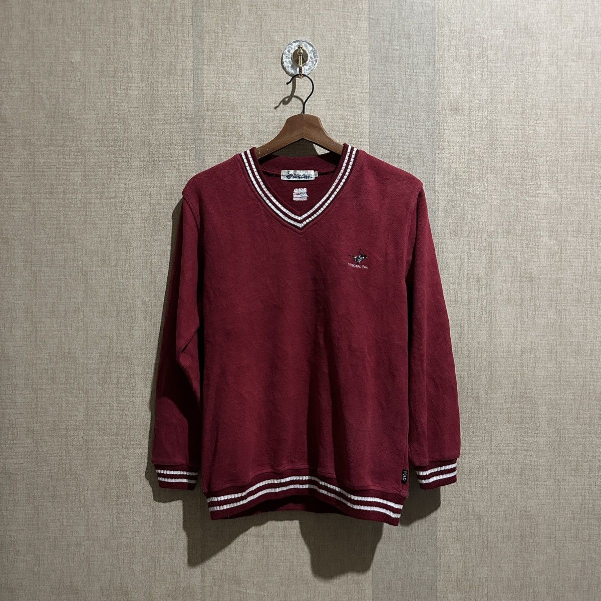 Beverly Hills Polo Club × Vintage Polo Victory Horse Pullover Sweatshirt Size US M / EU 48-50 / 2 - 3 Thumbnail