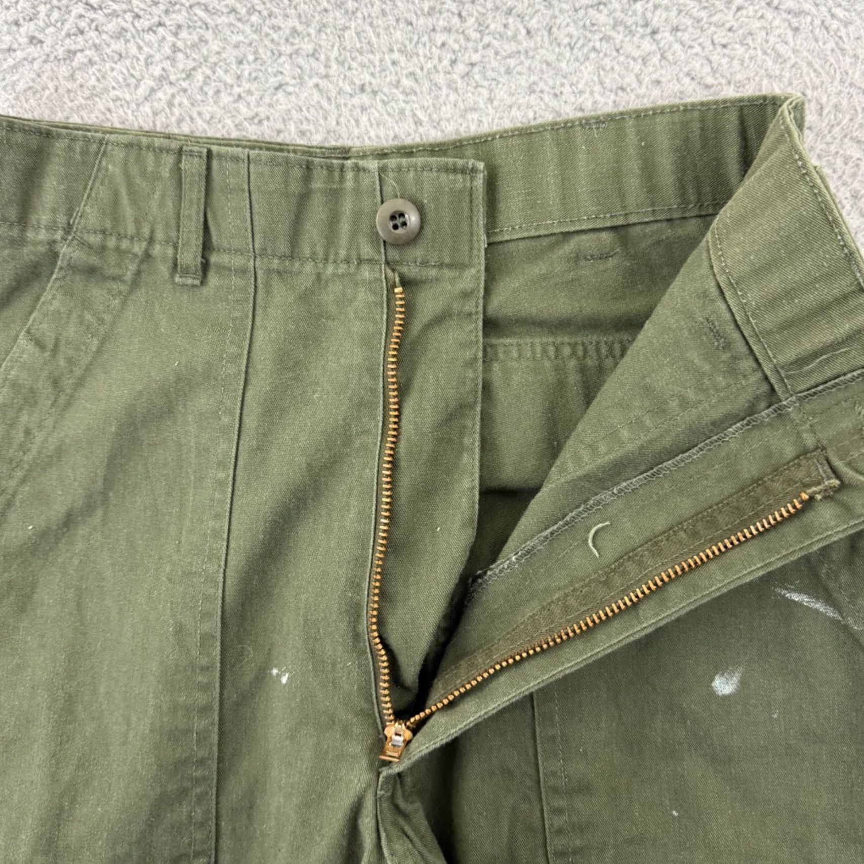 Vintage VINTAGE US Army OG-507 Fatigue Pants Adult 28x29 Green Military Utility Trousers Size US 28 / EU 44 - 4 Thumbnail
