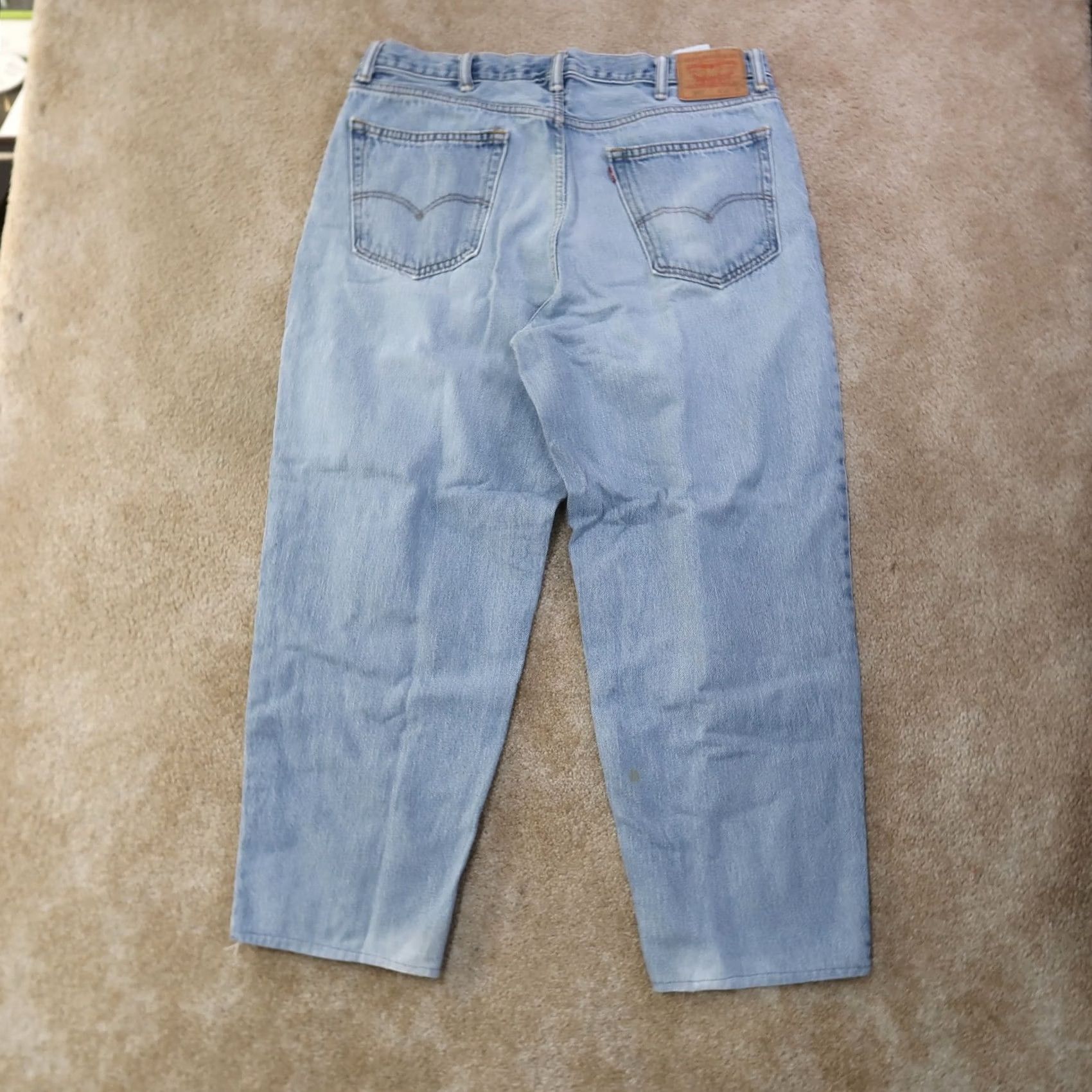 Levi's Levi's 560 Comfort Fit Jeans Men’s 38x28 Denim Blue Baggy Vintage Y2K Streetwear 80s 90s Ban Size US 36 / EU 52 - 4 Thumbnail