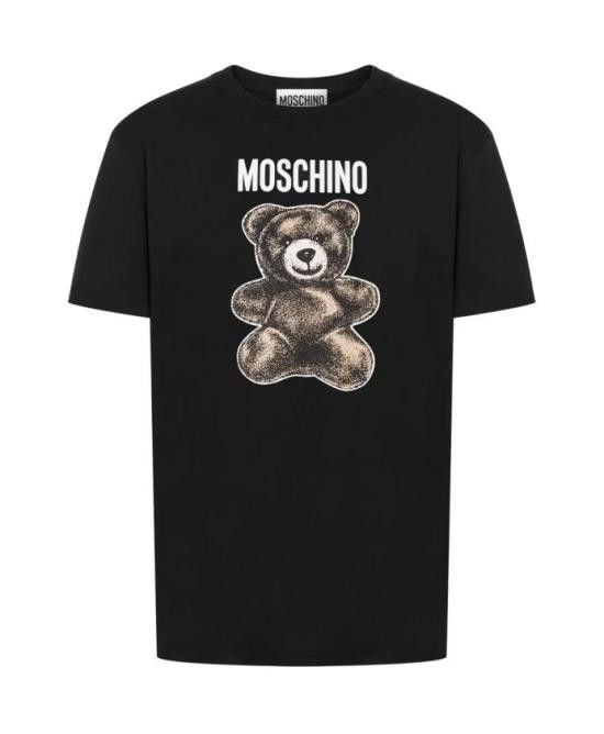 Moschino MOSCHINO Men T-Shirts 251ZZ07100241 1555 Black Size US XS / EU 42 / 0 - 1 Thumbnail