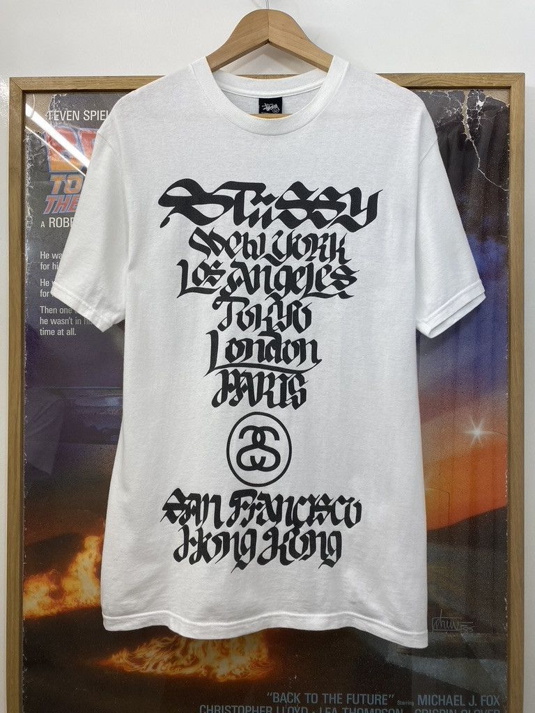 Stussy 2006 Stussy x Rostarr World Tour Project Artist Series Tee Size US M / EU 48-50 / 2 - 1 Thumbnail