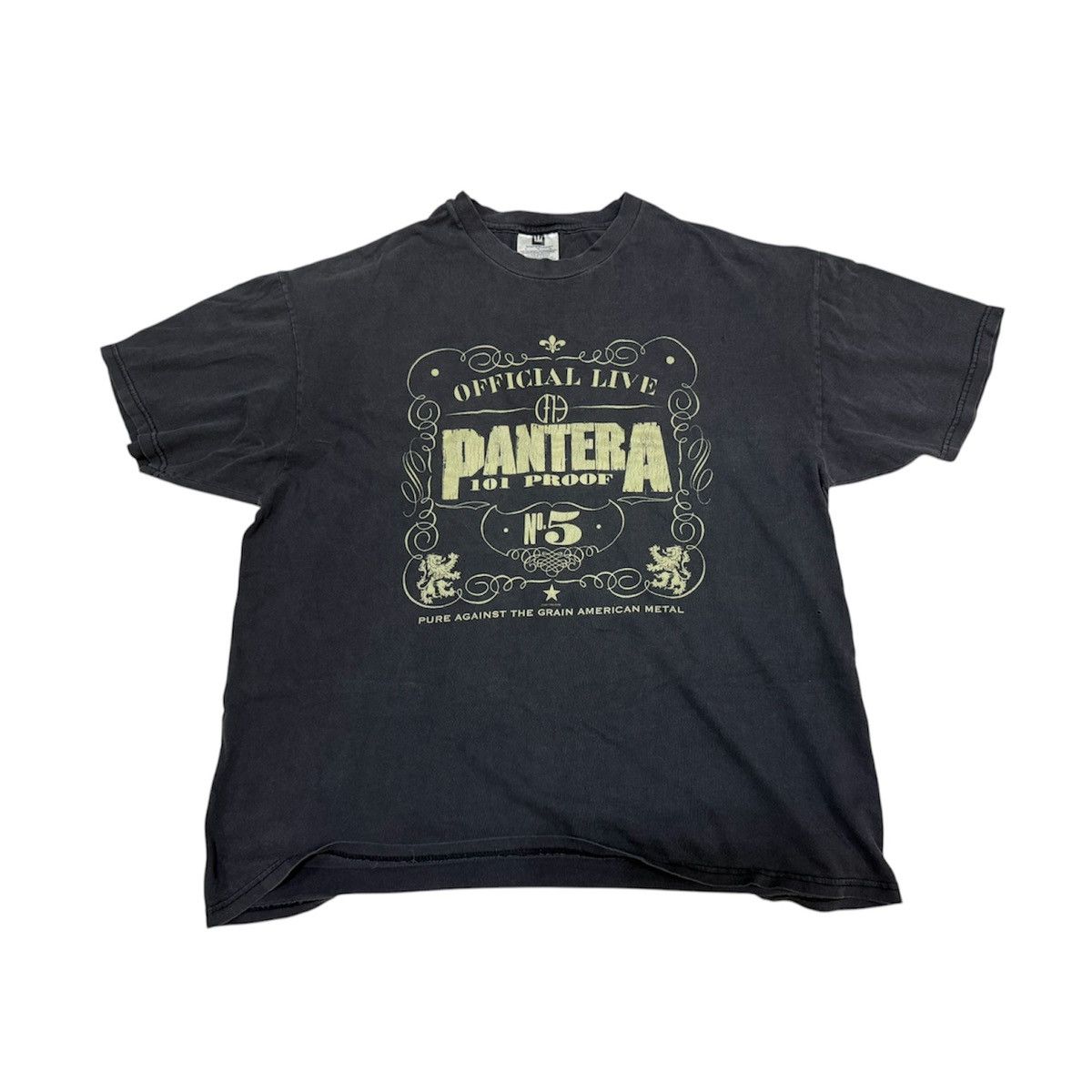 Band Tees × Vintage Vintage 90s Pantera Official Live:101 Proof T Shirt Size US XL / EU 56 / 4 - 2 Thumbnail