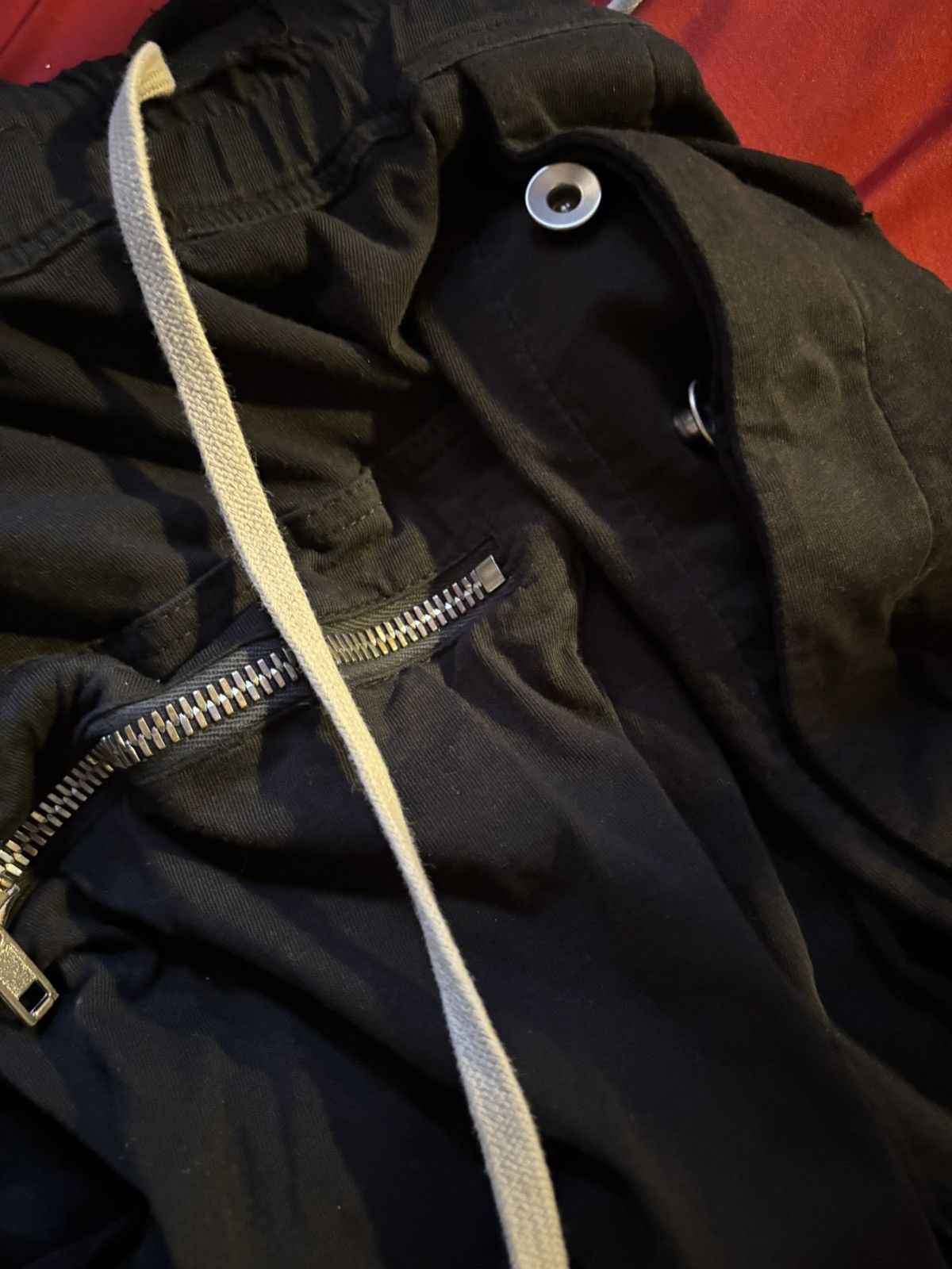 Rick Owens Rick Owens Long Drawstring Cargo Size US 33 - 4 Thumbnail