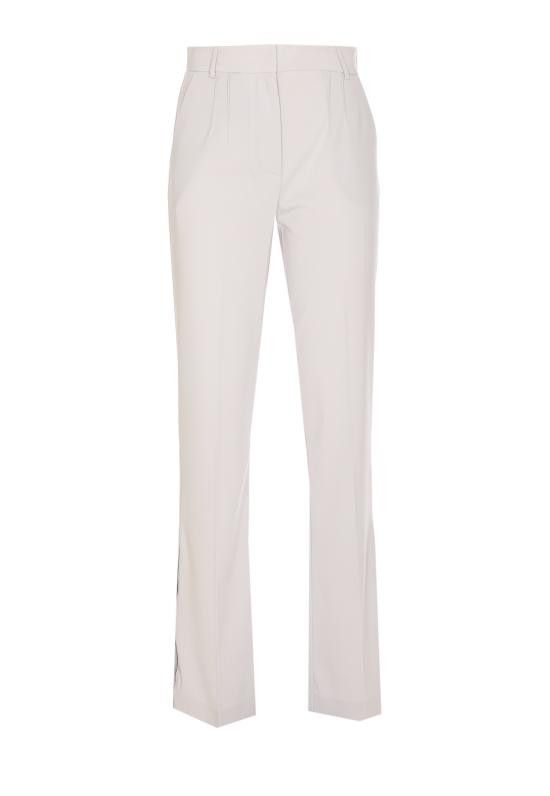 Patrizia Pepe PATRIZIA PEPE Women Straight Pants 8P0677 A6F5S702 White Size 26" / US 2 / IT 38 - 1 Thumbnail