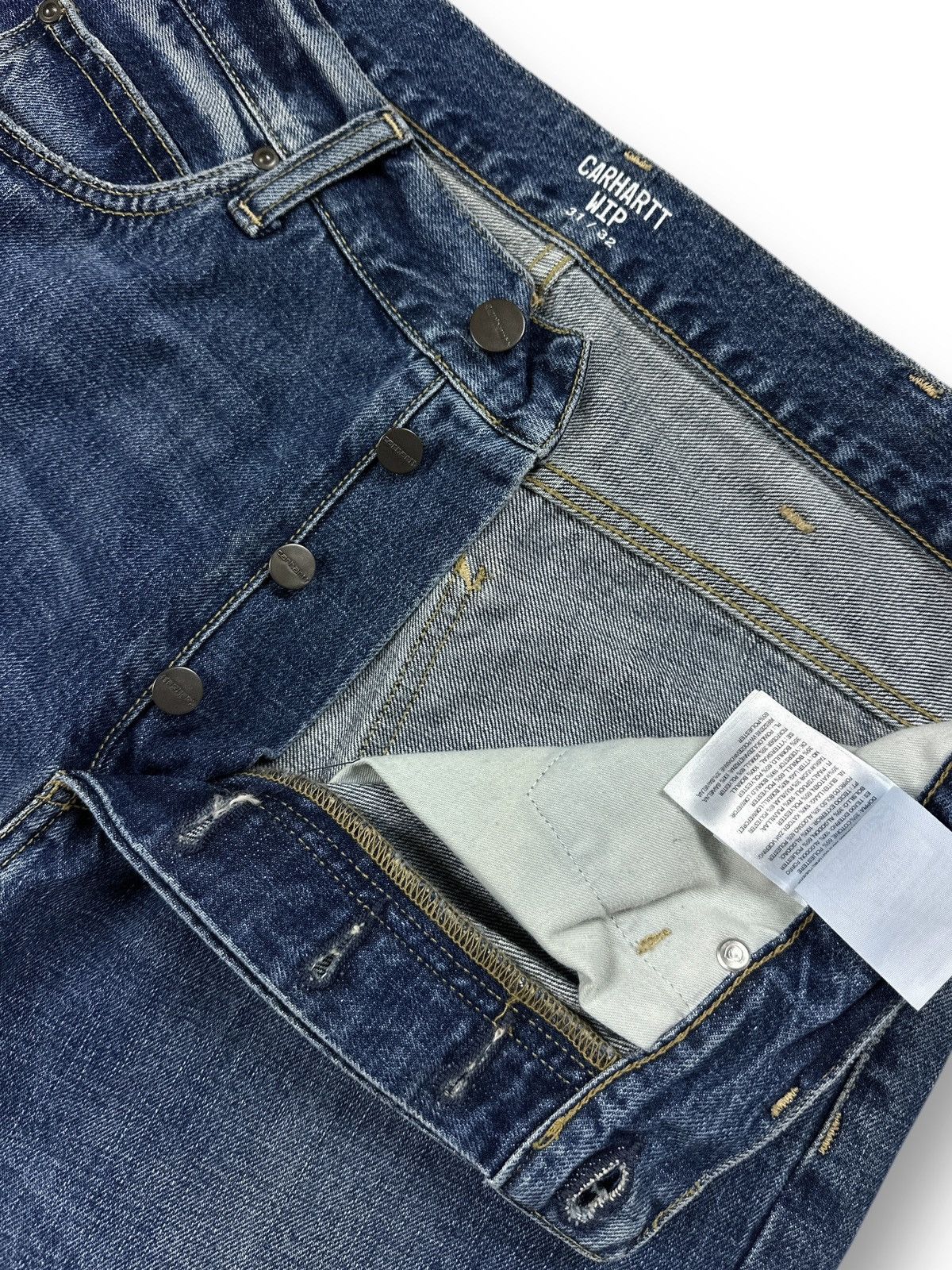 Carhartt Wip Carhartt WIP Marlow Pants Blue Jeans Men’s Size W31 L32 Size US 31 - 12 Thumbnail