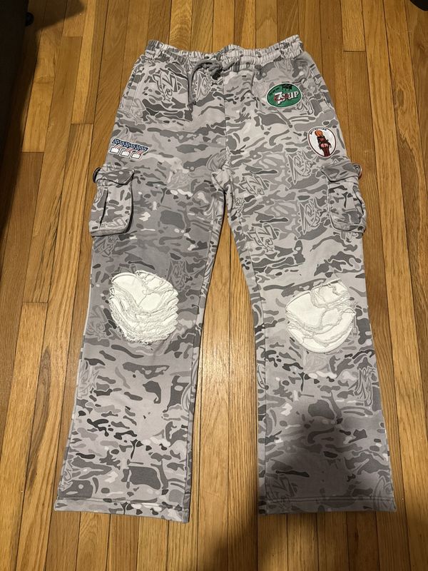 Camo Hybrid Cargo Sweatpants