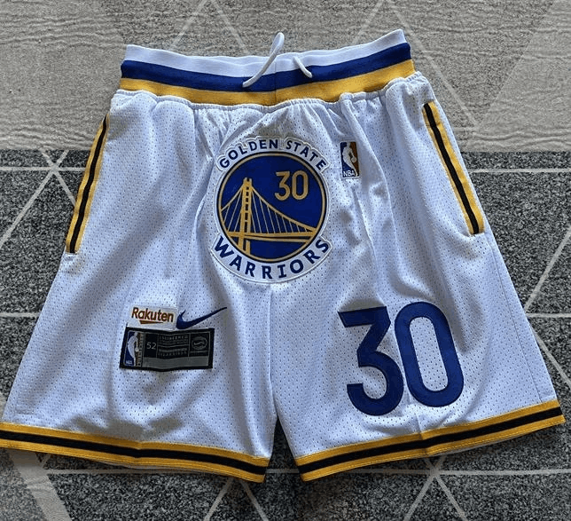 NBA XL Warriors Short 30 Stephen Curry Short Nba Pocket Short Size US 36 / EU 52 - 1 Thumbnail