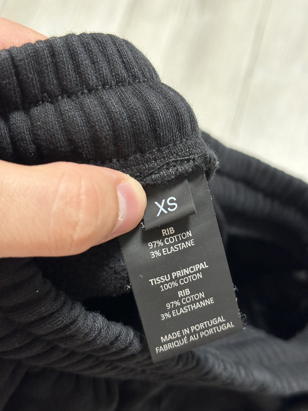 Vetements Vetements Black Interpol Logo Sweatpants Pants Size US 30 / EU 46 - 7 Thumbnail
