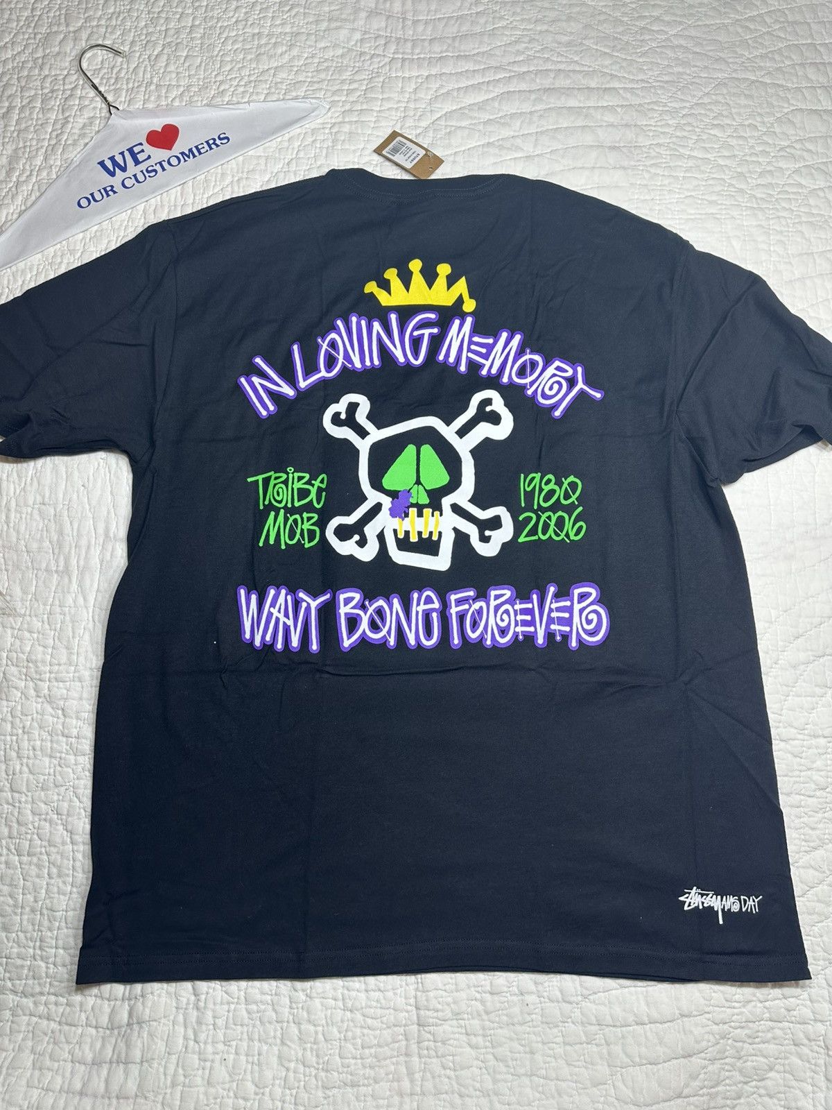 A$AP Rocky × Stussy Stussy A$AP Yams Tee/ Brand New With Tags Small Soldout Size US S / EU 44-46 / 1 - 2 Thumbnail