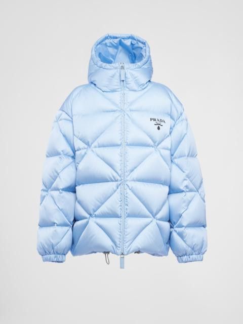 Prada oversized re-nylon gabardine down jacket Size XS / US 0-2 / IT 36-38 - 1 Thumbnail