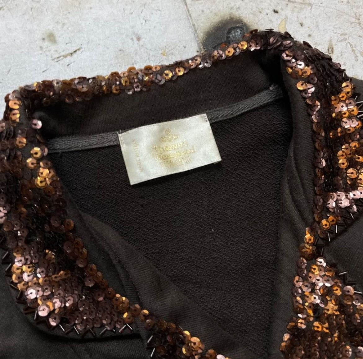 Vivienne Westwood VIVIENNE WESTWOOD GOLD LABEL KNITWEAR CROP BLAZER Size S / US 4 / IT 40 - 5 Thumbnail