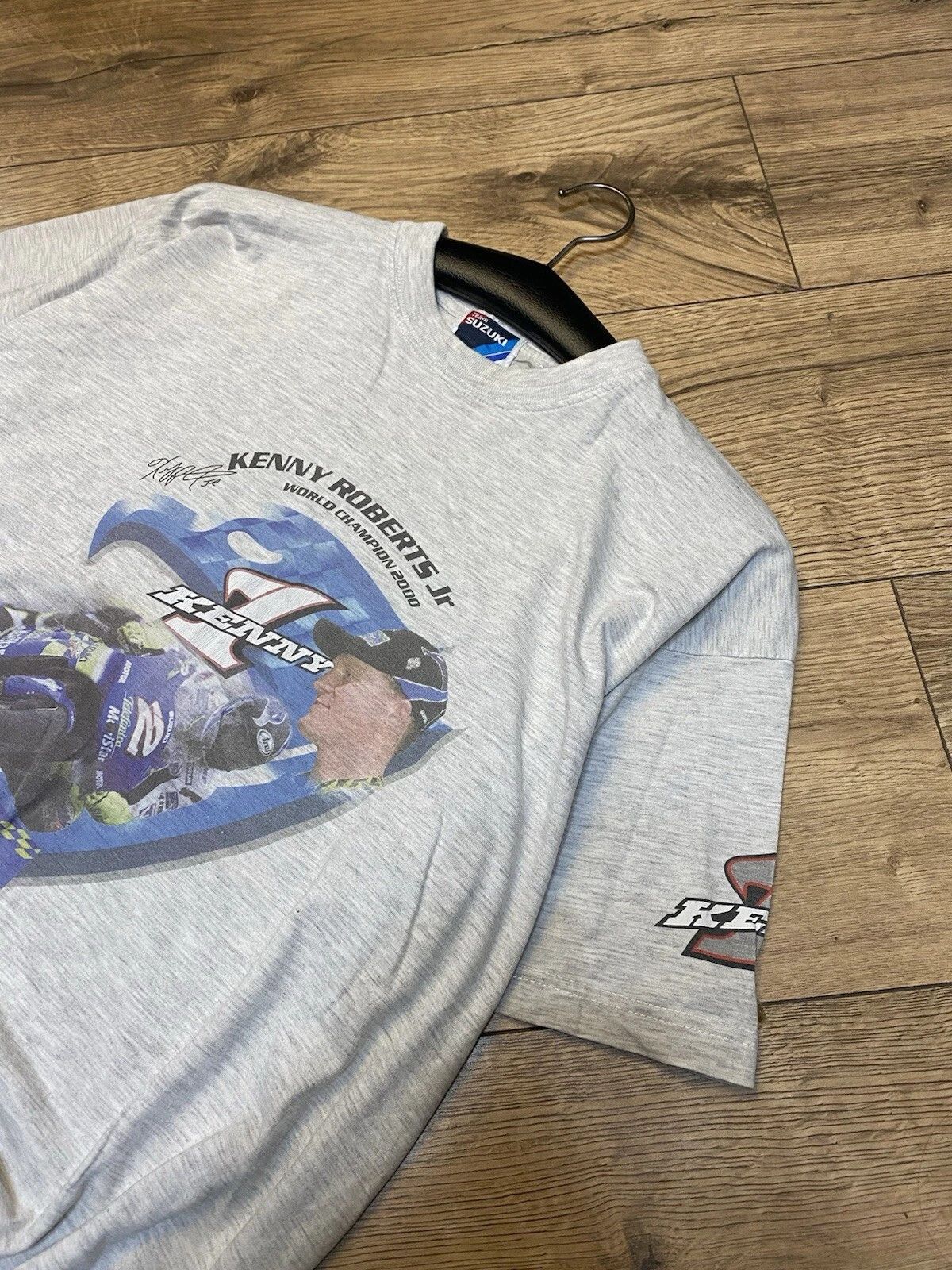 T-shirt Moto Suzuki WORLD CHAMPION 2000 Kenny Roberts Sz L