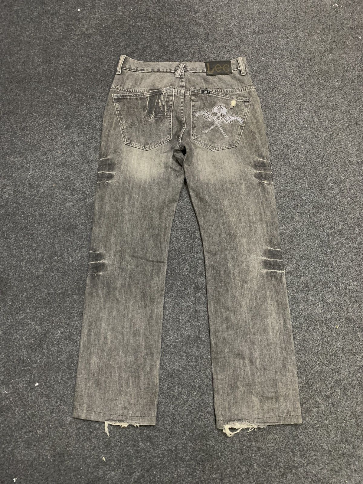 Hysteric Glamour × If Six Was Nine × Japanese Brand Dark brown skulls guns Lee style Size US 29 - 1 Thumbnail