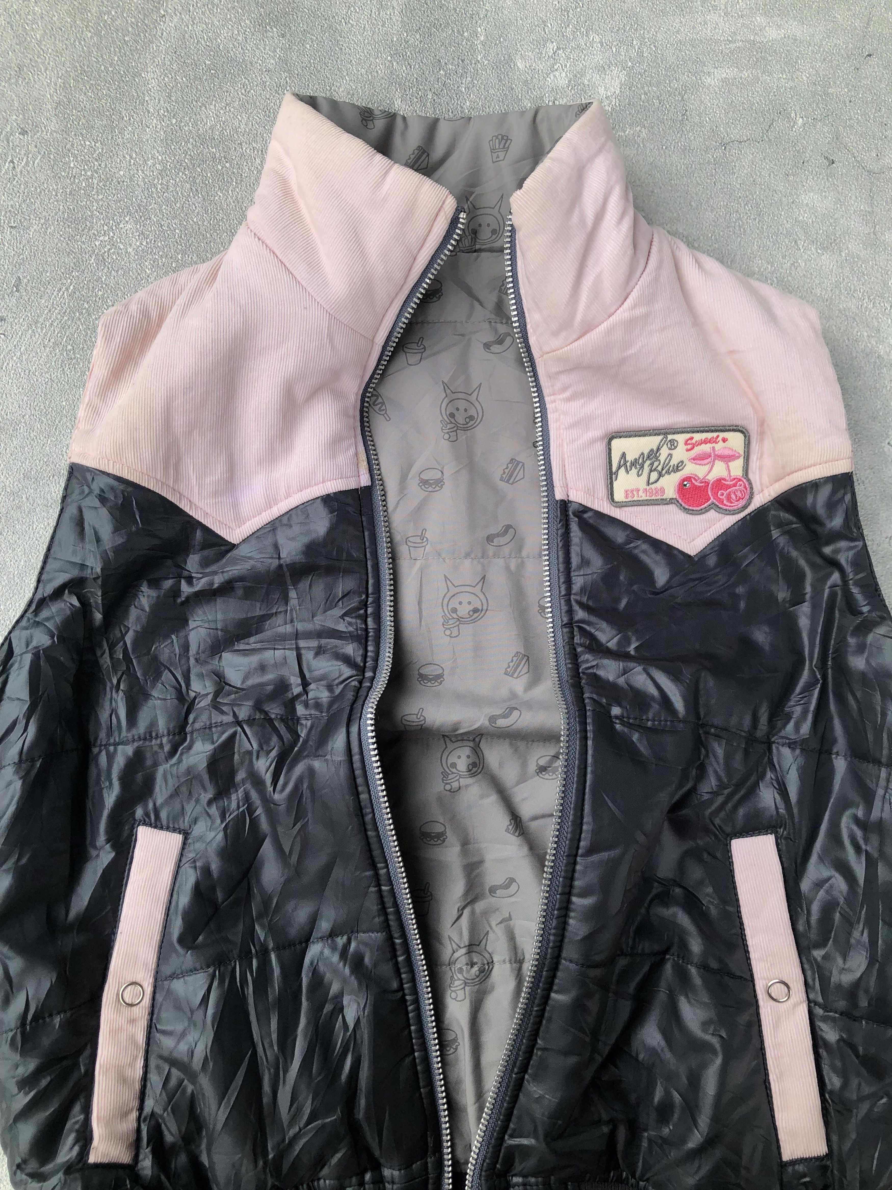 Angel Blue × Japanese Brand Angel Blue Revesible Vest Jacket Size S / US 4 / IT 40 - 8 Thumbnail