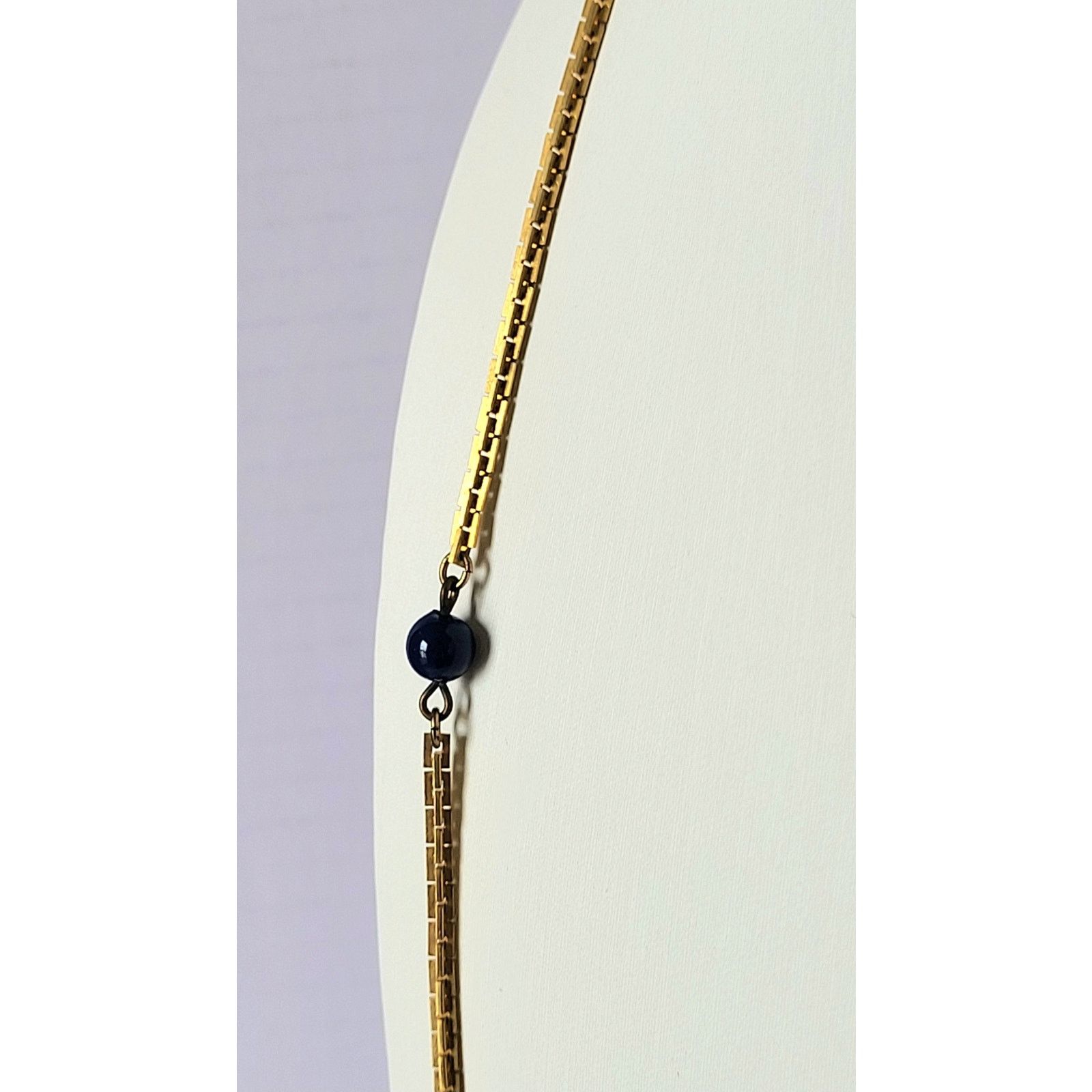 & Other Stories Vintage Designer Find: Les Bernard Inc. 24" Beaded Necklace Size ONE SIZE - 3 Thumbnail