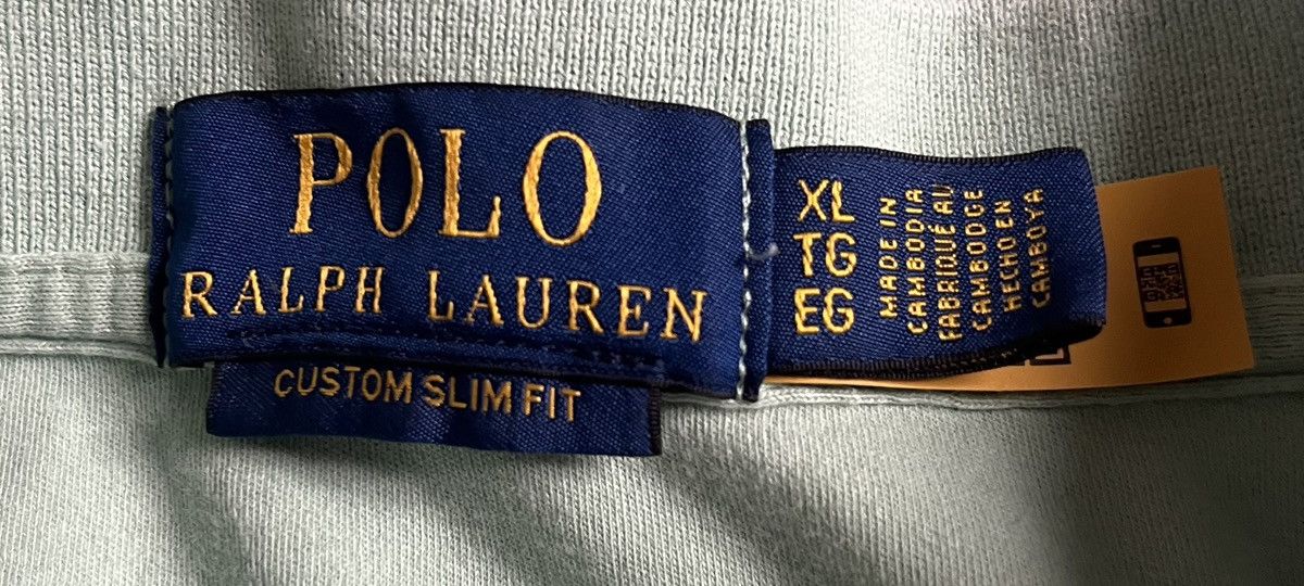 Polo Ralph Lauren Light Green Polo Ralph Lauren polo shirt Size US XL / EU 56 / 4 - 5 Thumbnail